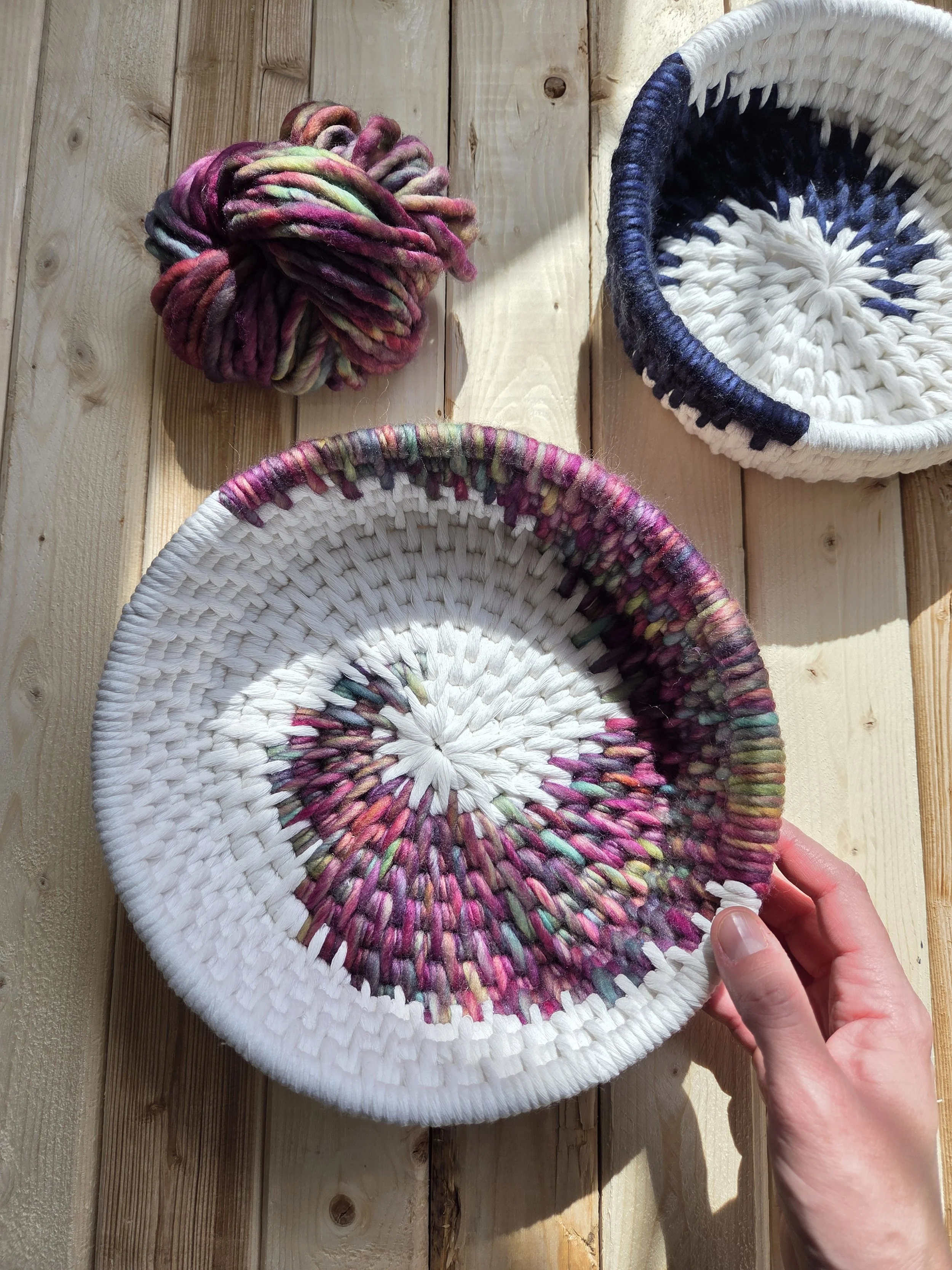 The Wave Basket Pattern