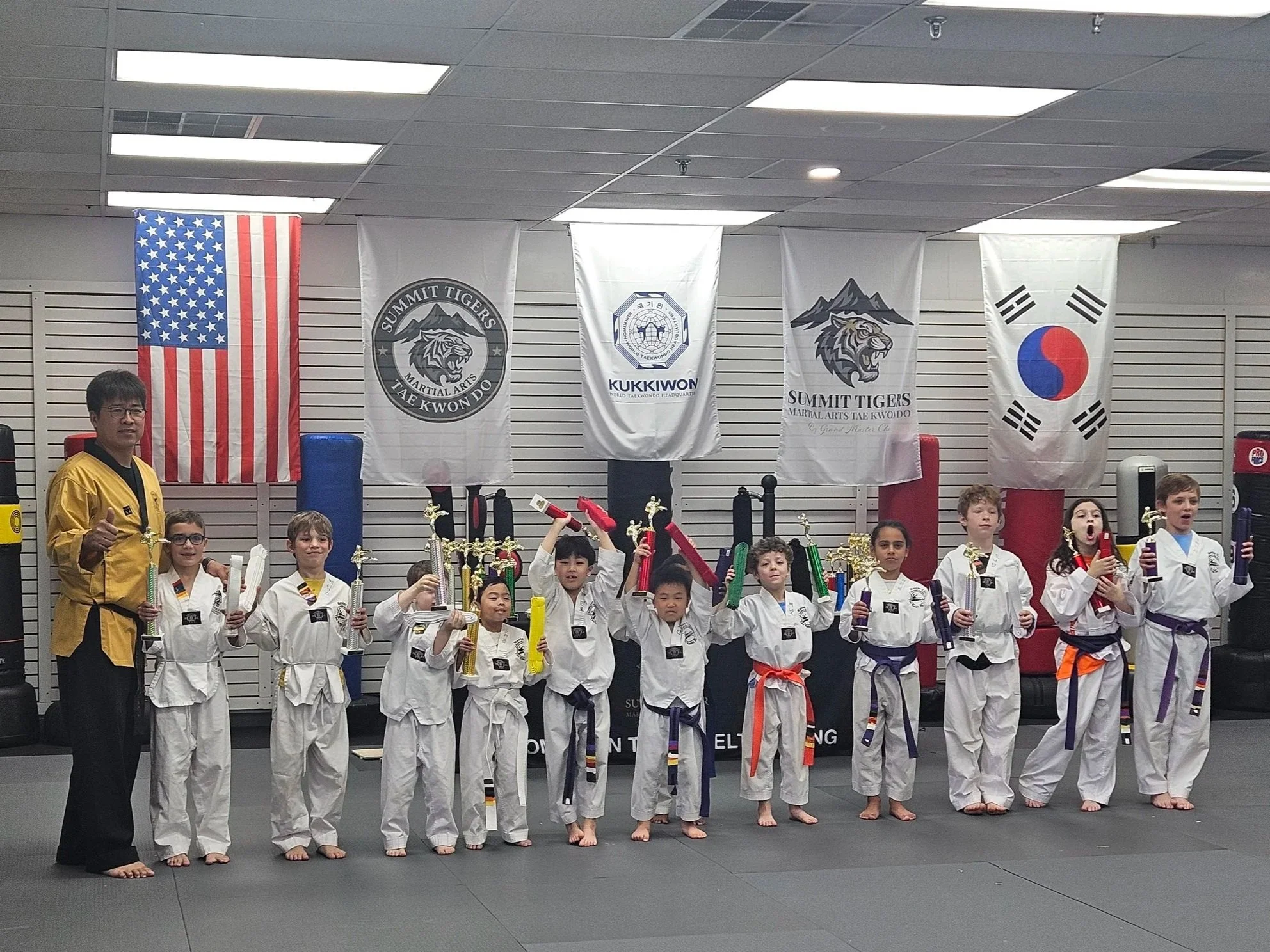 Junior Tigers Taekwondo program