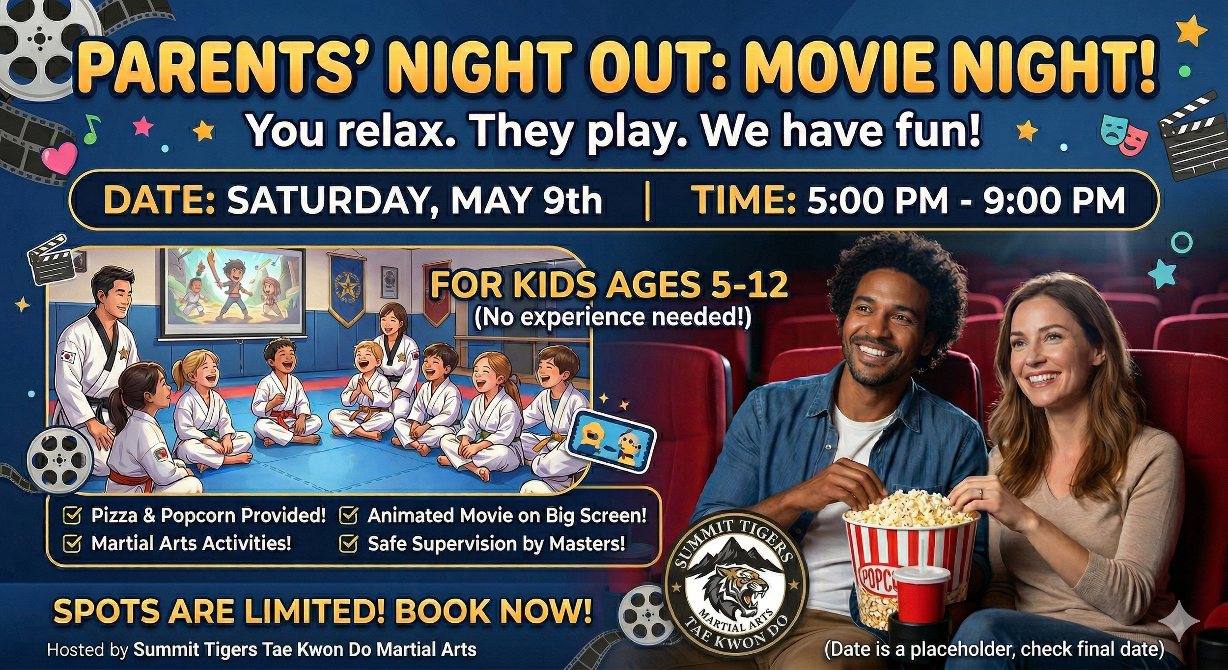 Parents Night Out Movie Night!!