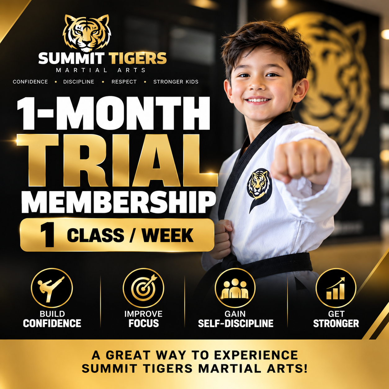 Summit Tigers One-Month Trial Poster.png