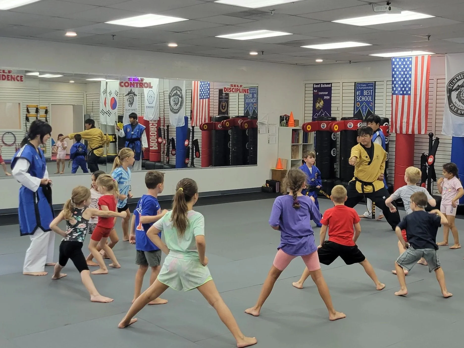 Birthday party activities at Summit Tigers