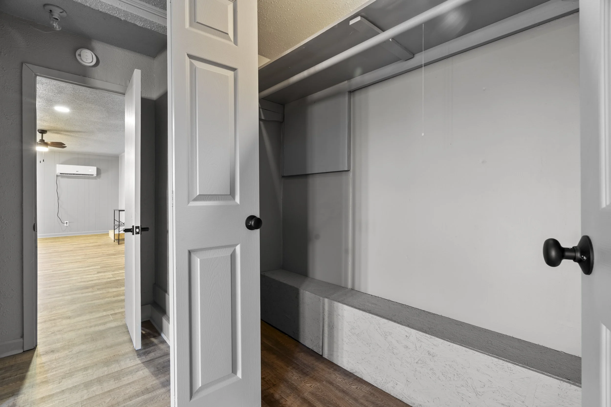 This closet will hold your entire wardrobe, including shoes. 