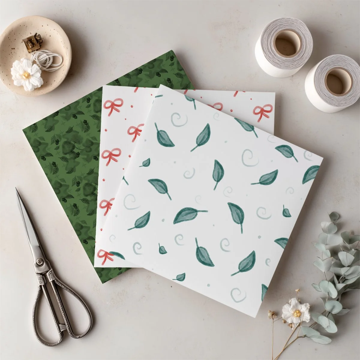 Fox Crown Pattern Designs