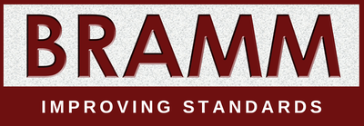 Bramm logo with the slogan 'Improving Standards'