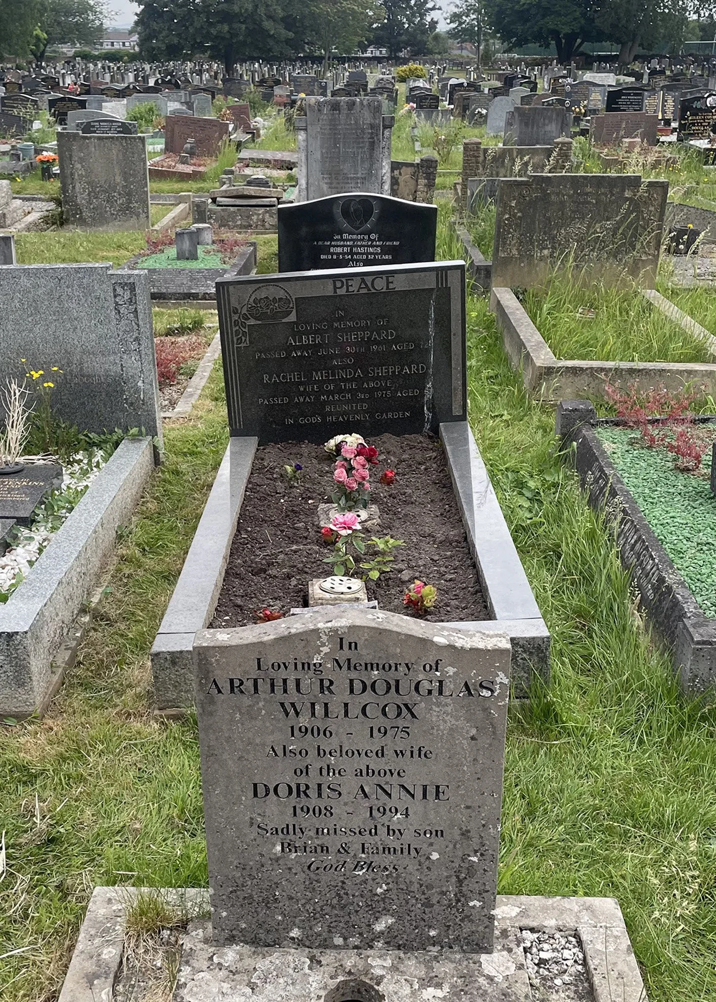 sunken and listing memorial