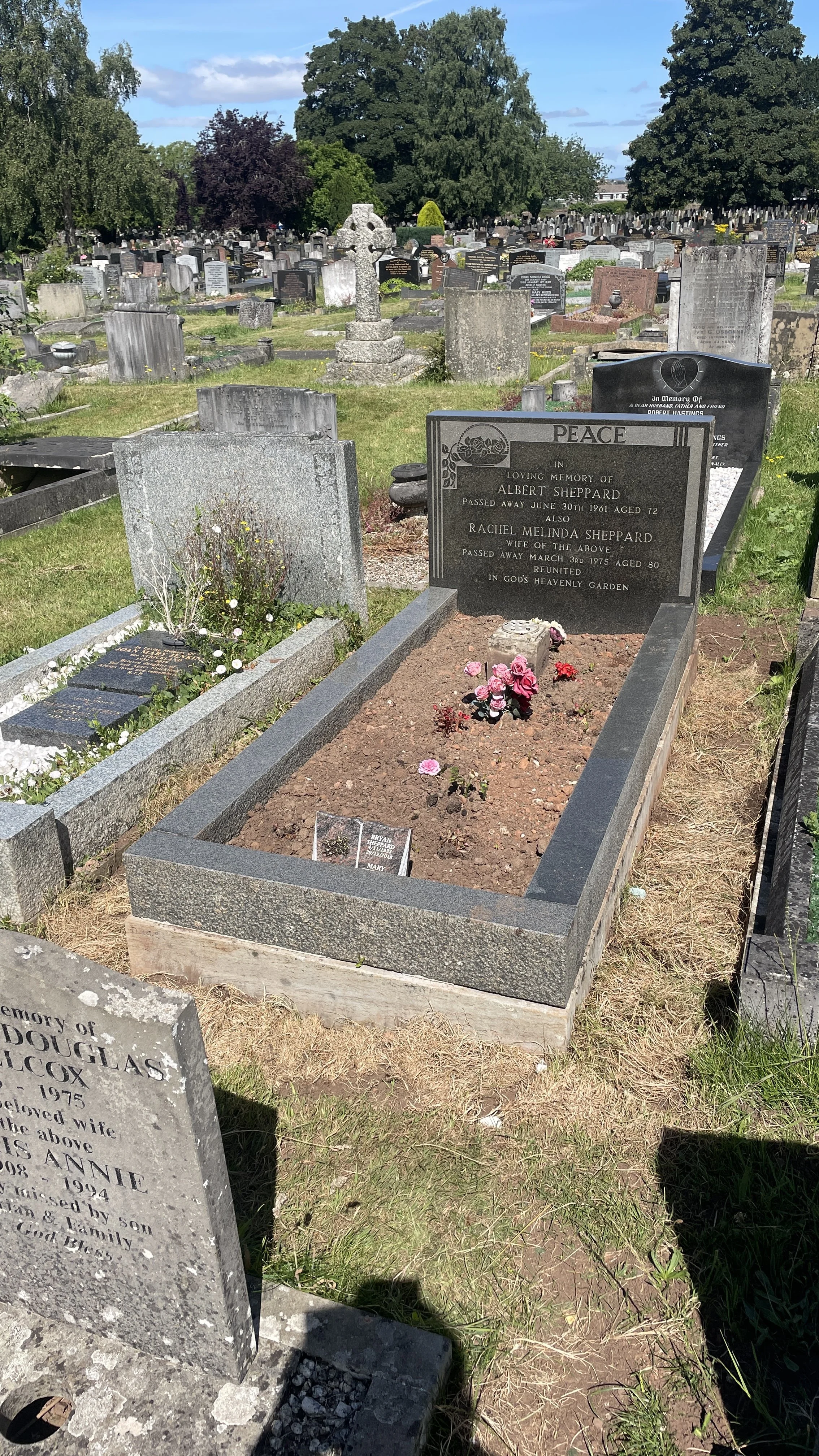 Simple kerb memorial repair