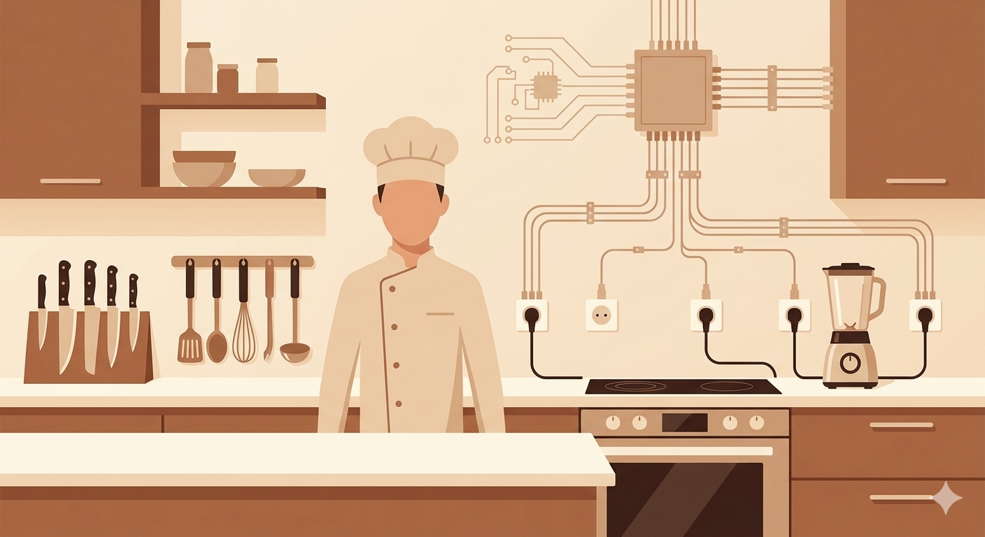 Skills, Connectors, and MCP: A Kitchen Analogy 