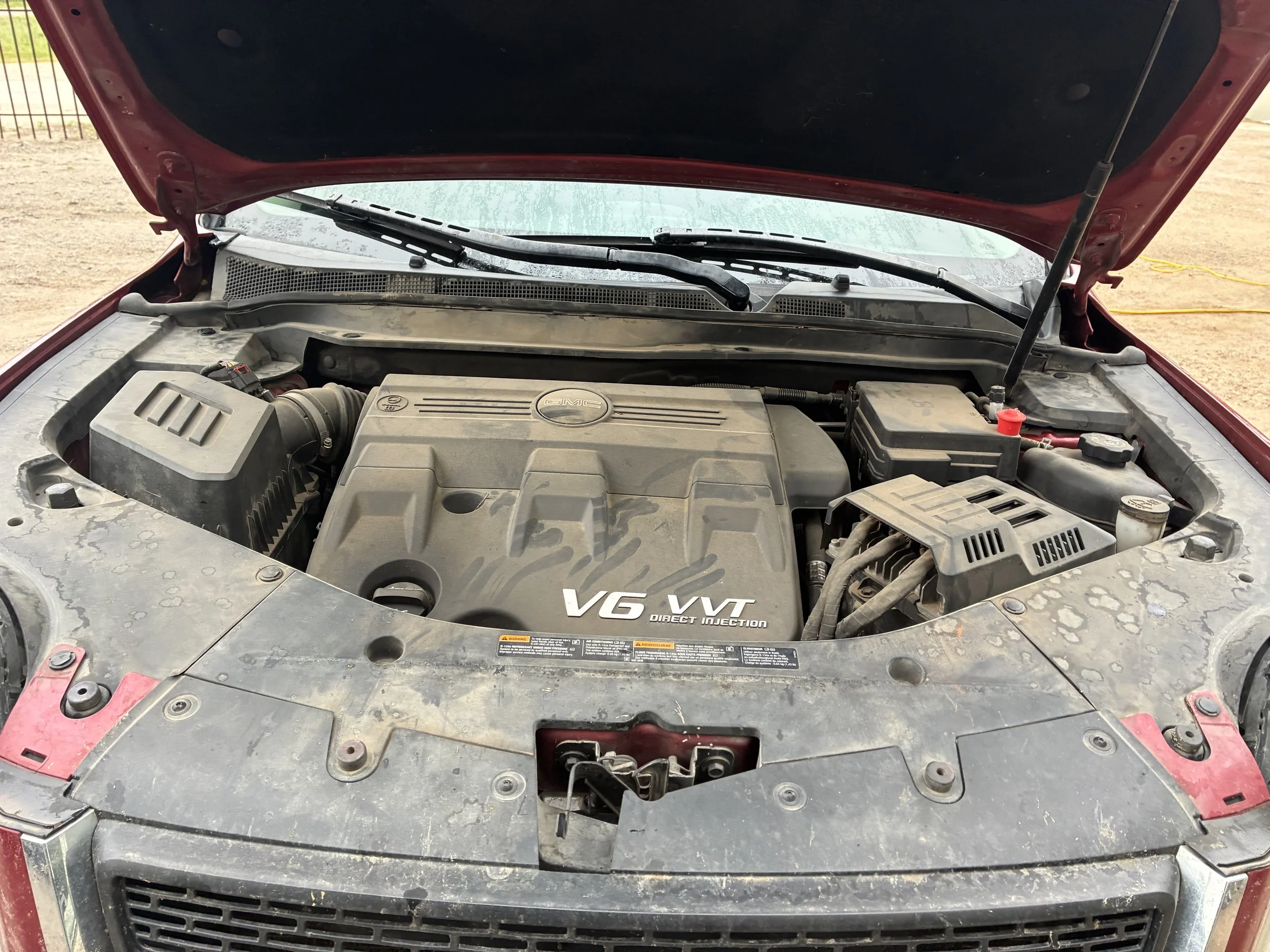 engine bay cleaning