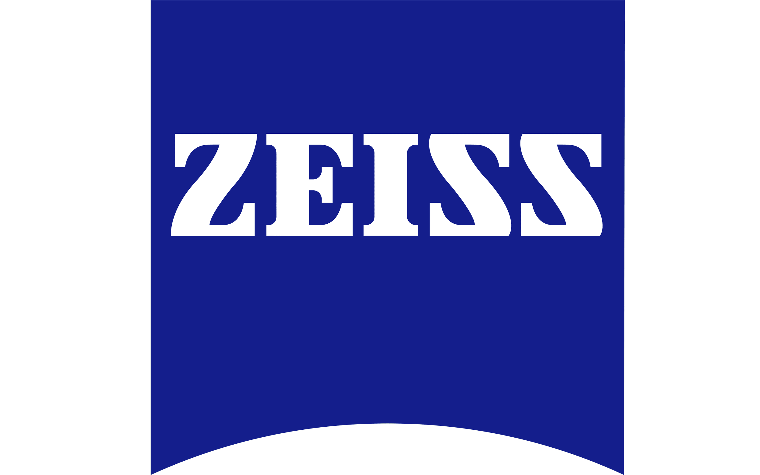 Logo with the text 'ZES' in white on a blue background.