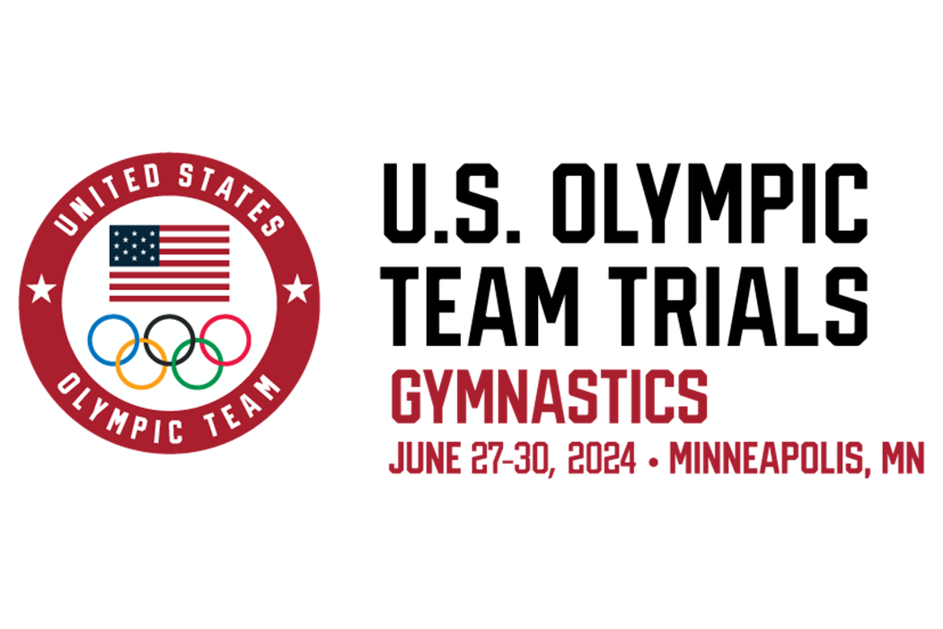 Logo of the United States Olympic Team featuring an American flag, the Olympic rings, and text reading "United States Olympic Team" on a red background.