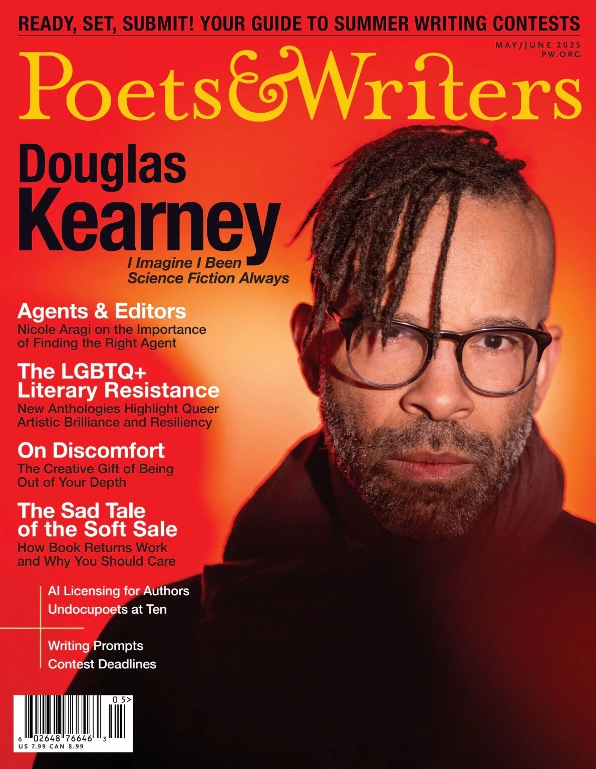 Poets & Writers - Douglas Kearney Cover & Spread by Minneapolis Portrait Photographer Krizia Studios1.jpg