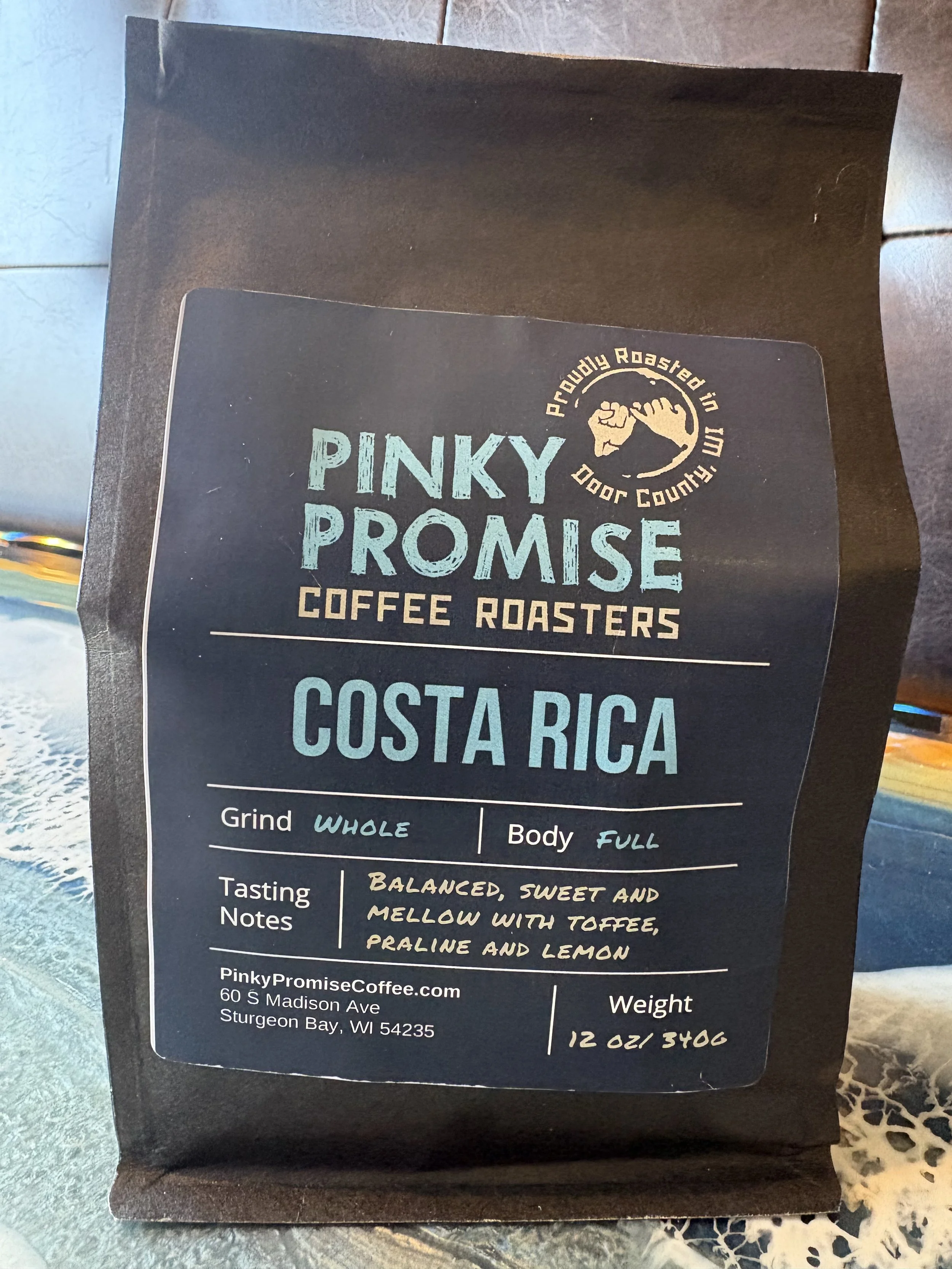Costa Rica Whole Bean Coffee - Pinky Promise Coffee Roasters