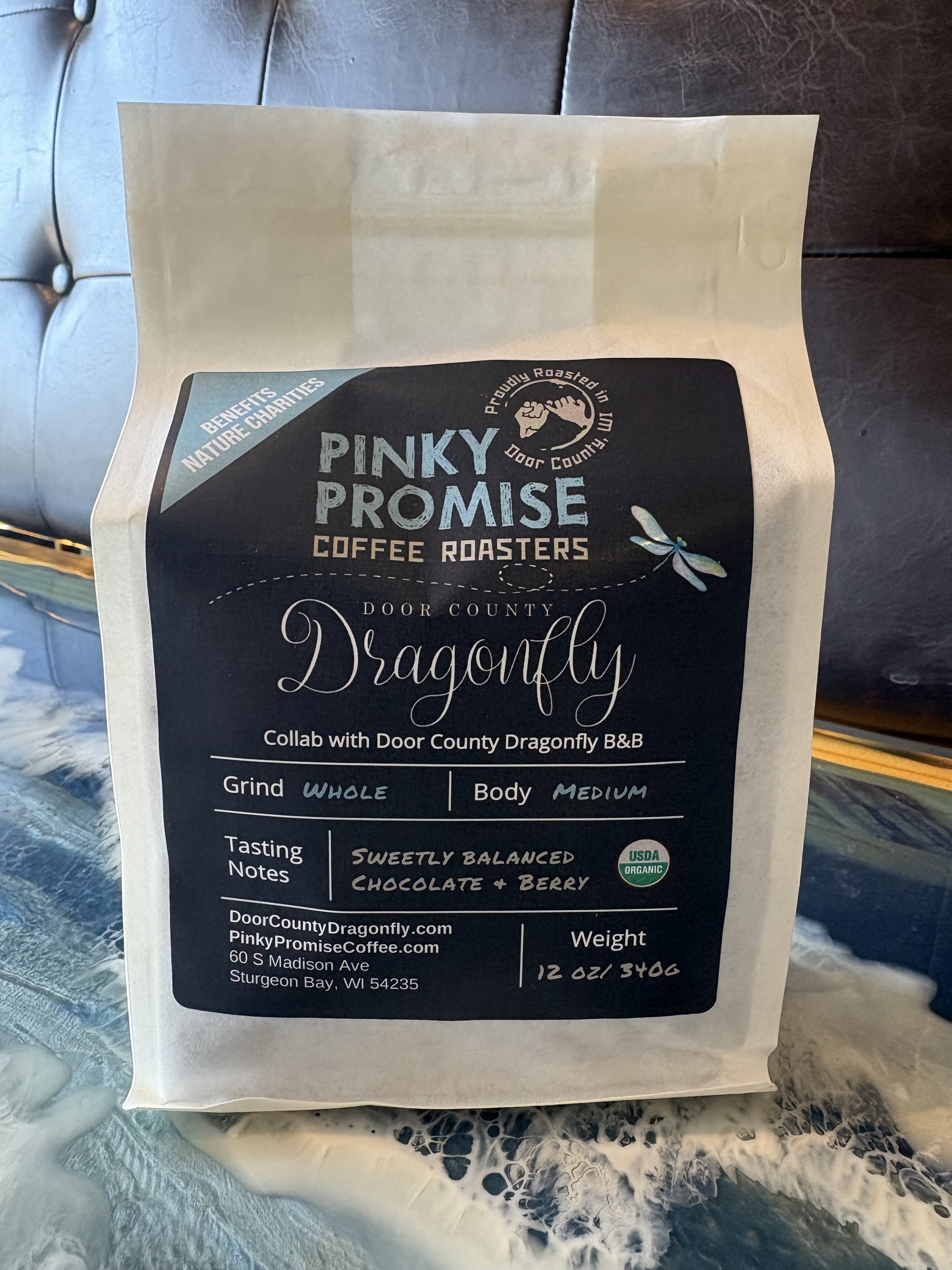 Door County Dragonfly Coffee Blend - Whole Bean