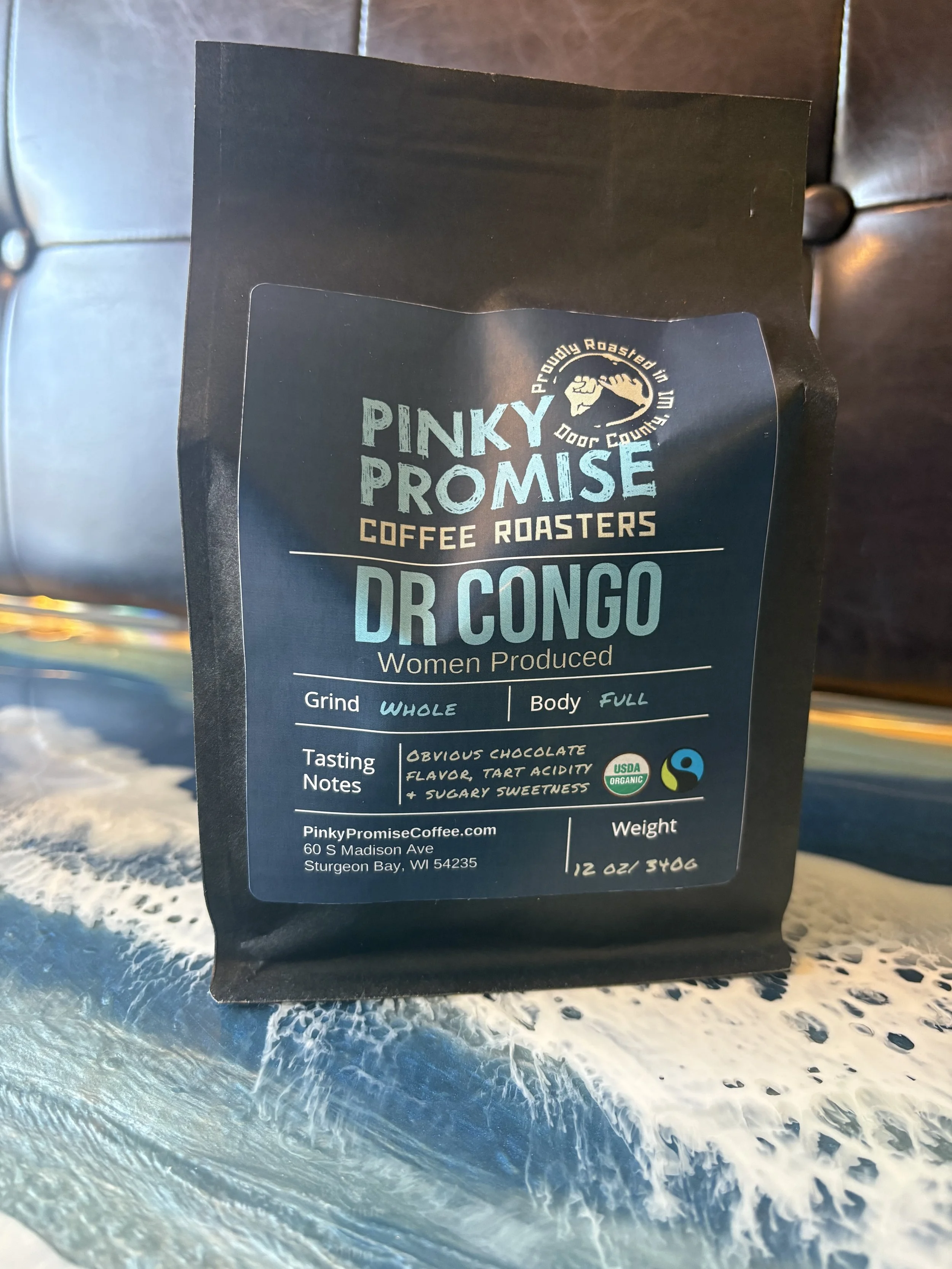 DR Congo Organic Coffee Beans by Pinky Promise Coffee Roasters