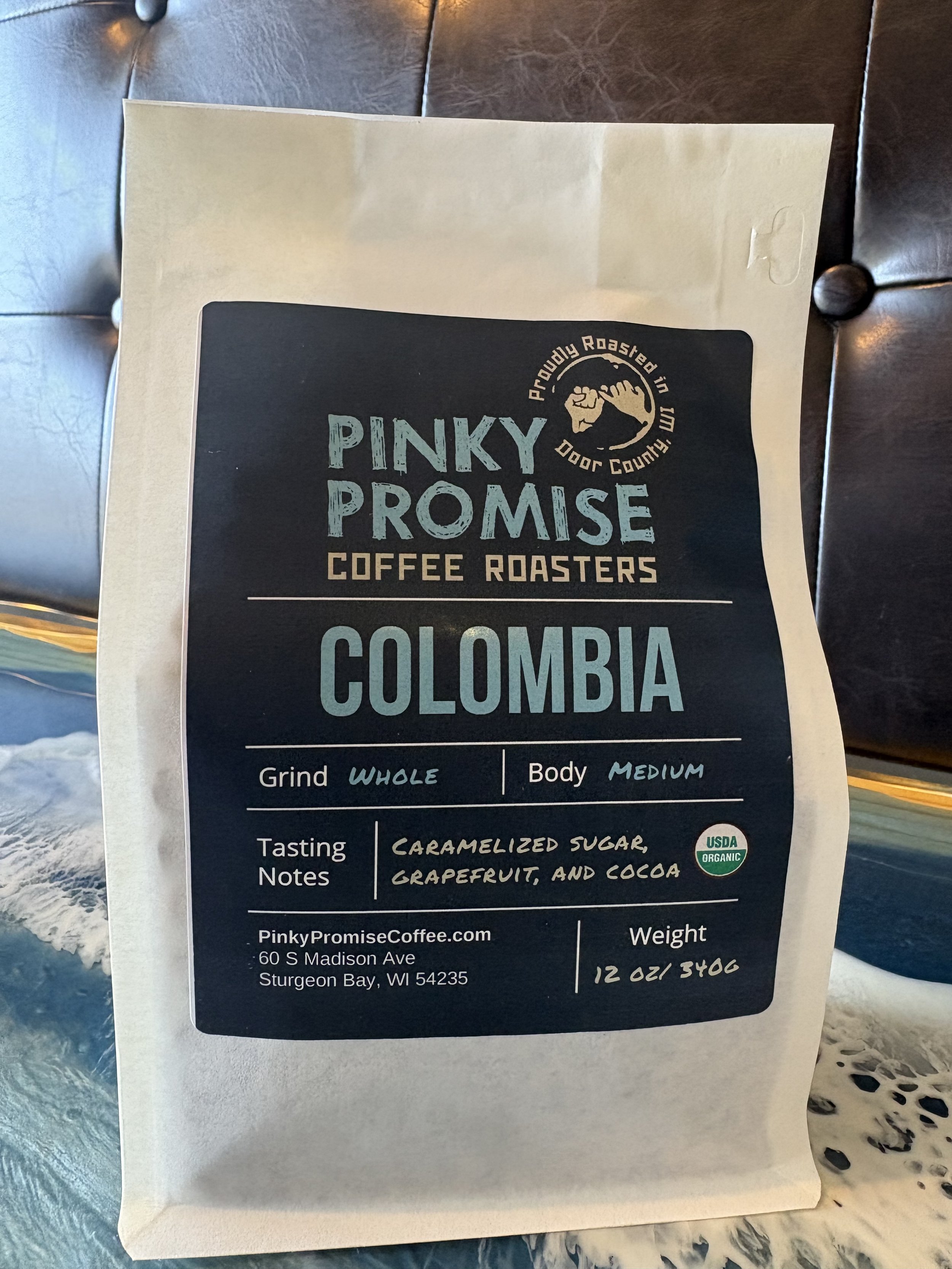 Pinky Promise Colombian Coffee - Whole Bean, Medium Body