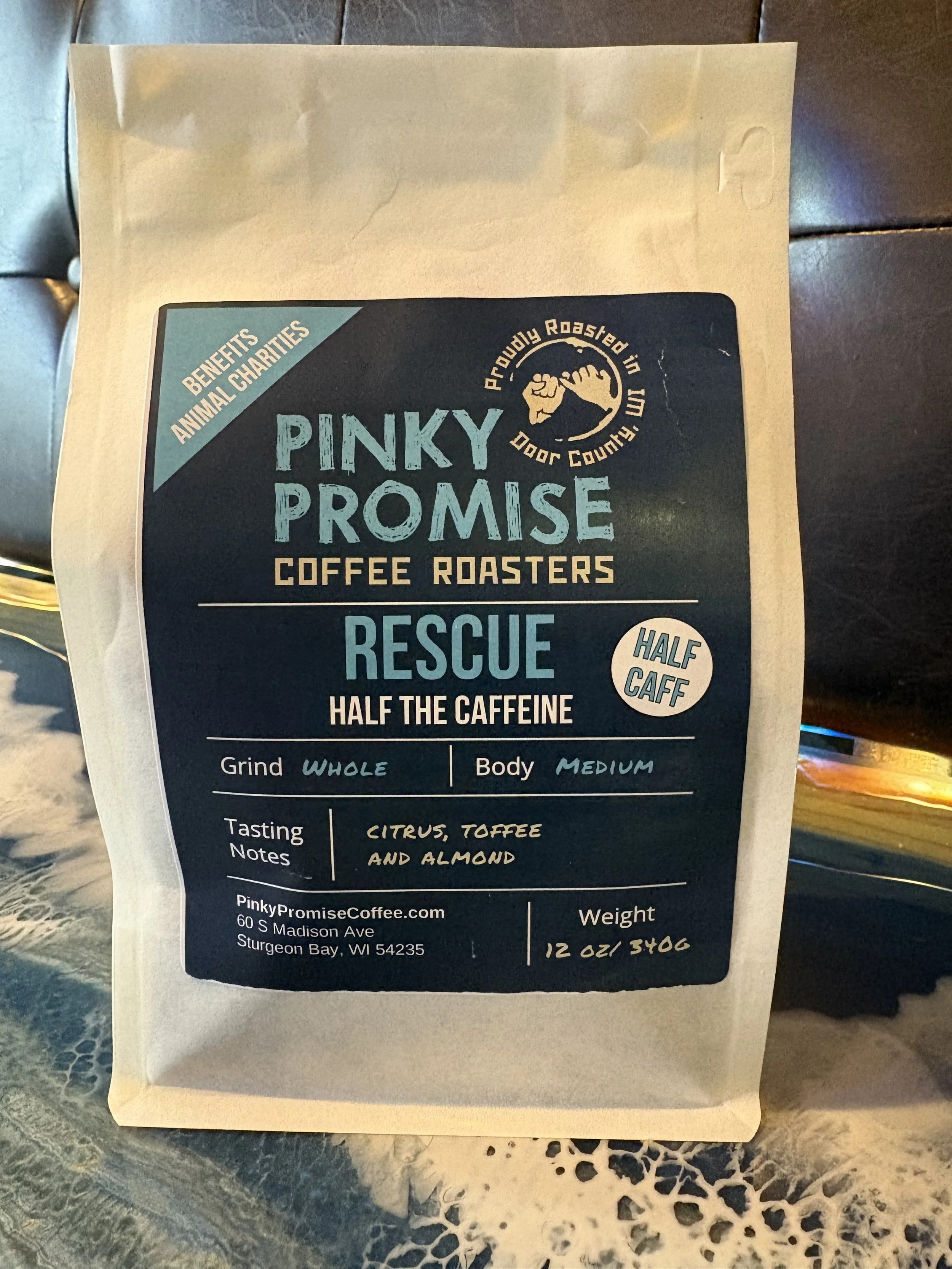 Rescue Half Caff Coffee Beans