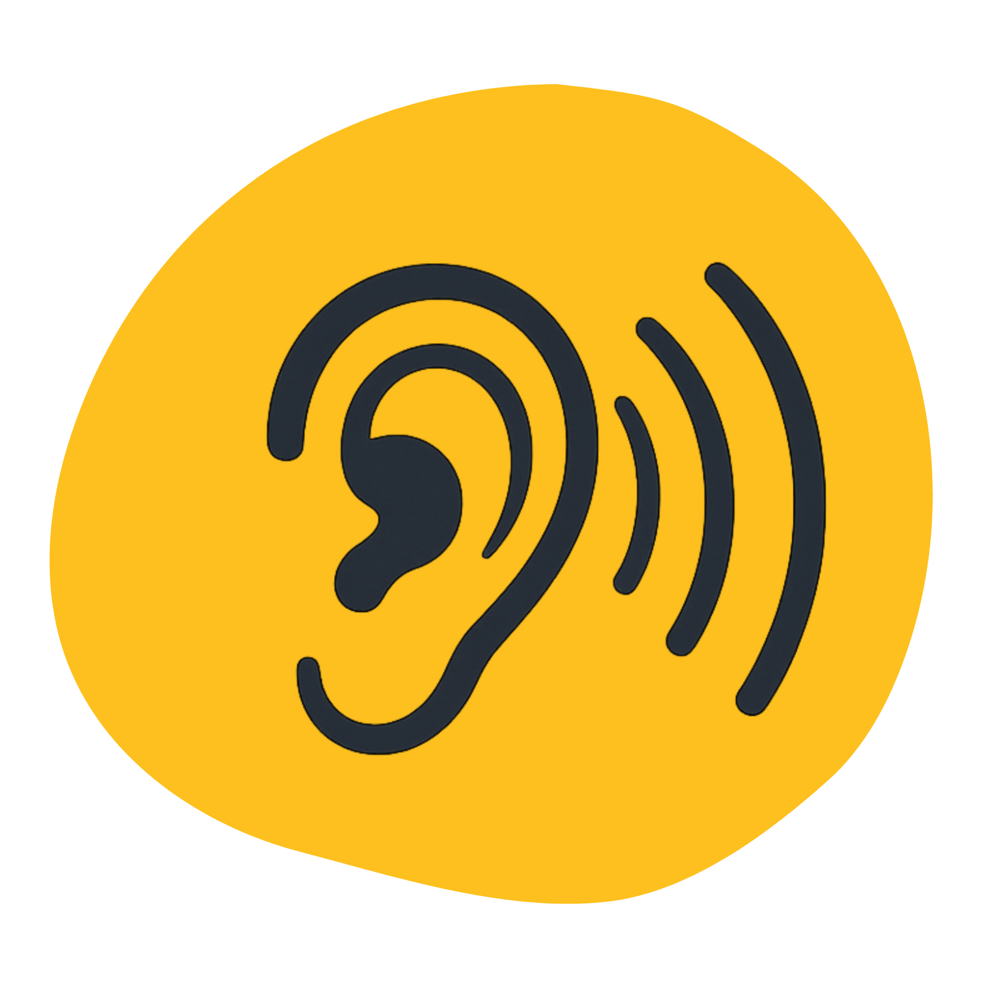 symbole de ma capacite d'ecoute