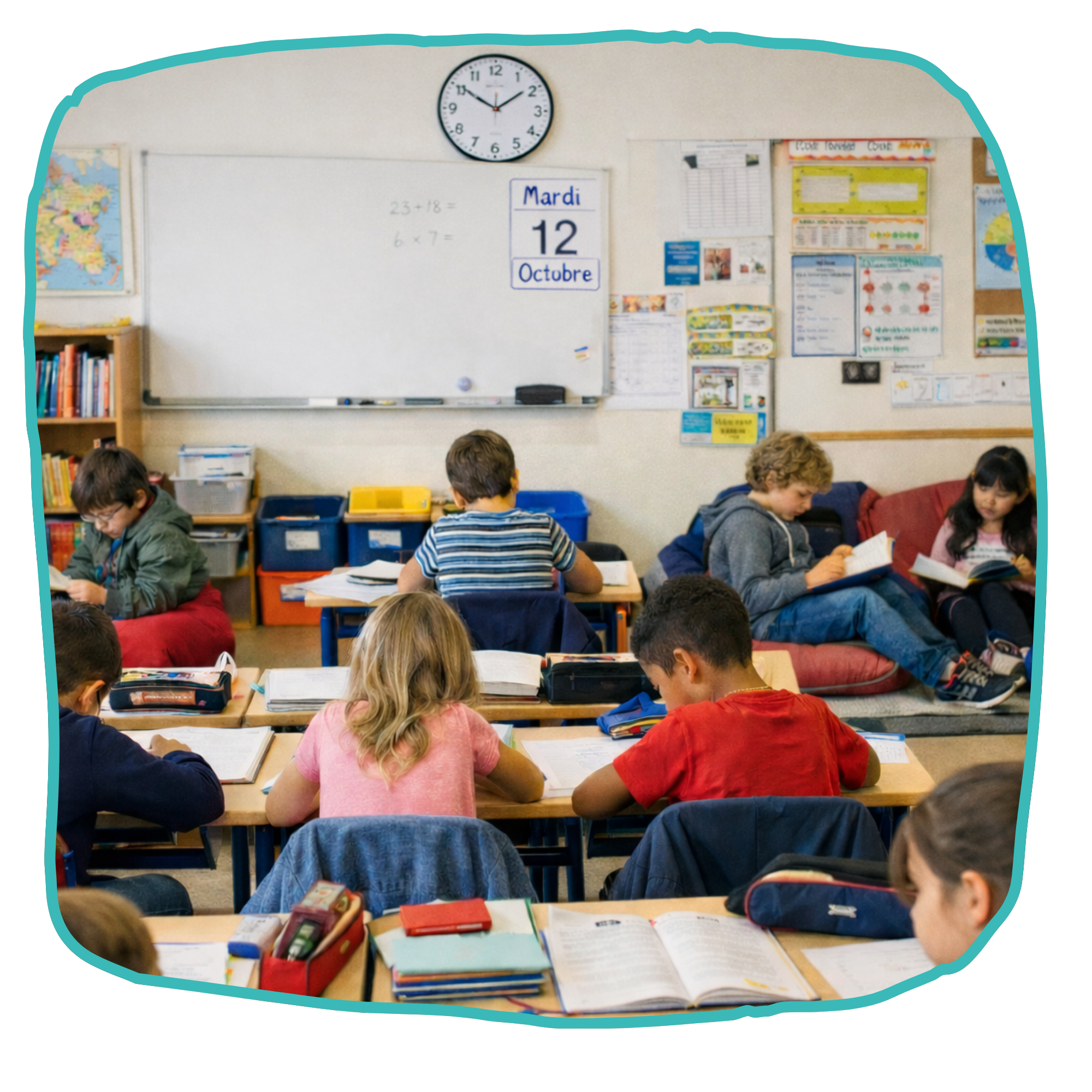 Salle de classe cycle 3 Quimper