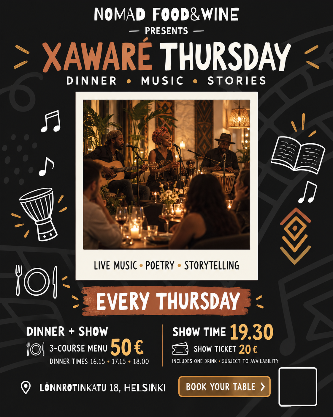DISCOVER XAWARÉ THURSDAY
