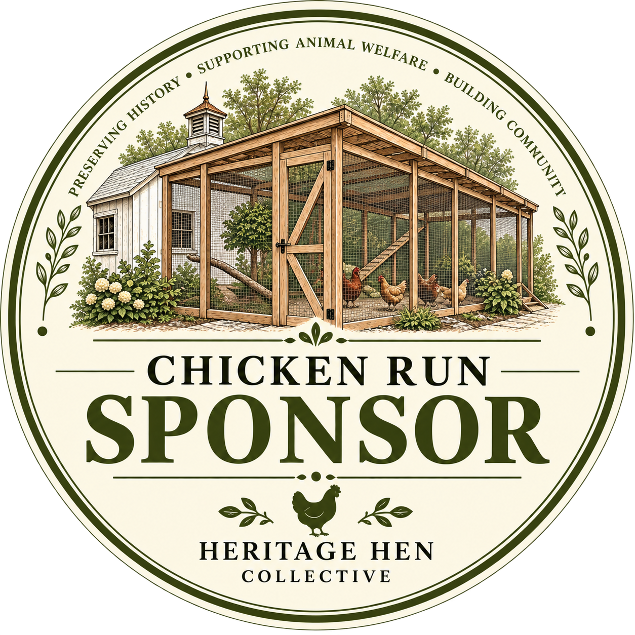 Chicken Run Full Sponsorship