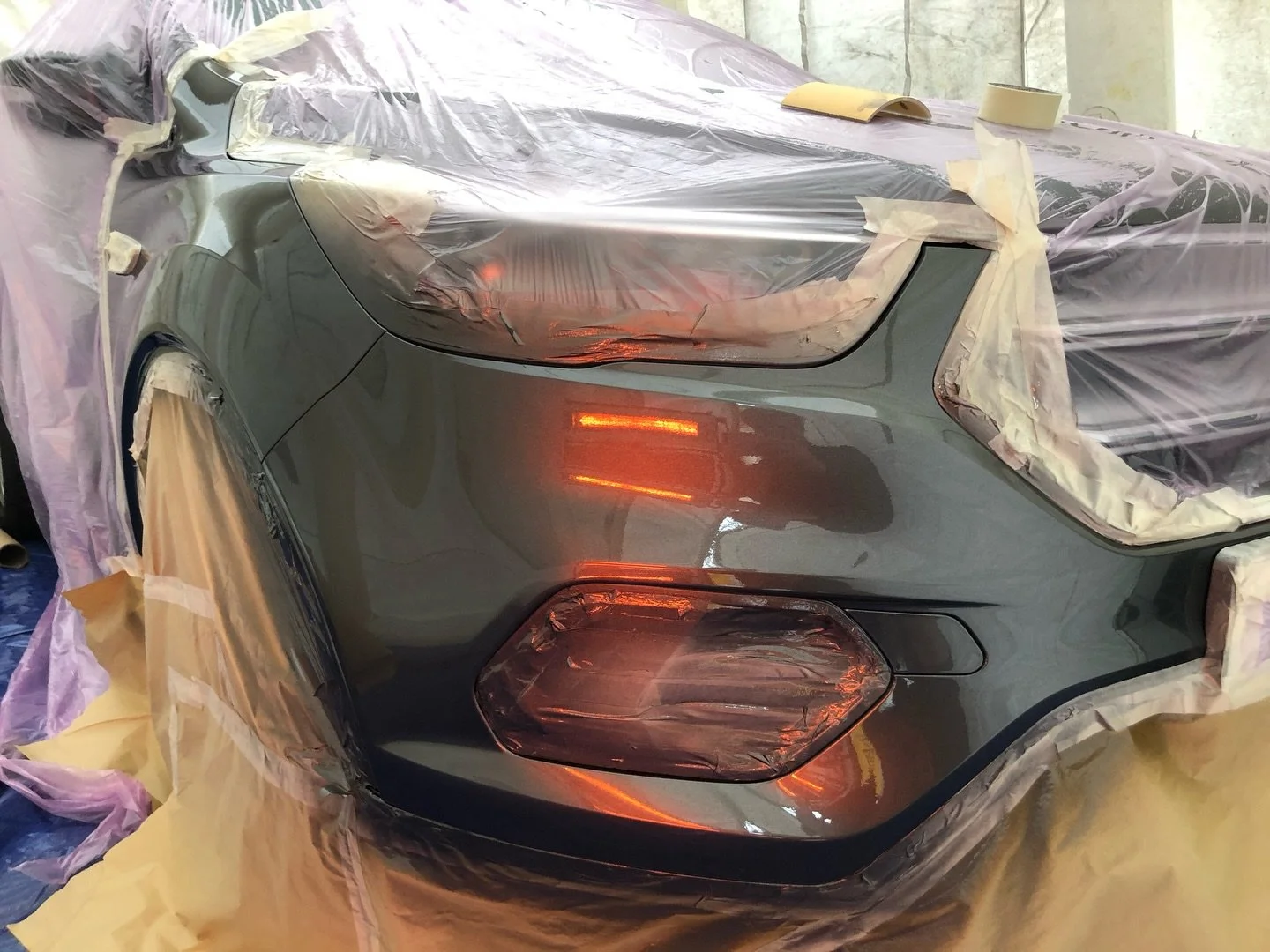 Spring is coming. A nice repair today on this Kuga.