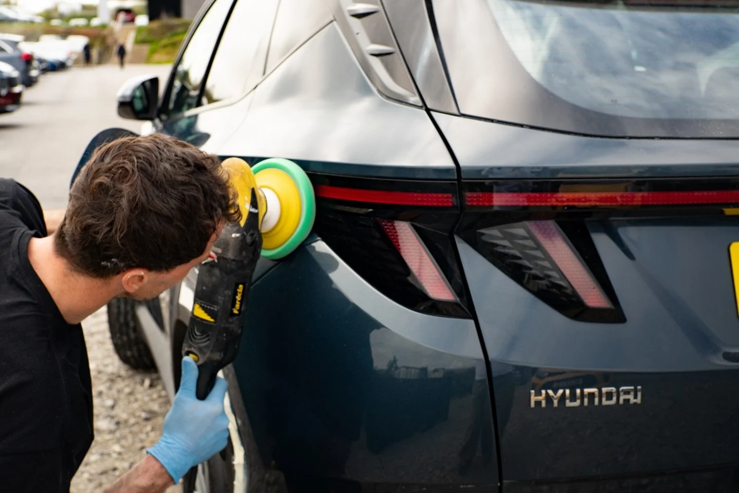 Our full machine polishes are perfect for removing bush scratches and minor flaws