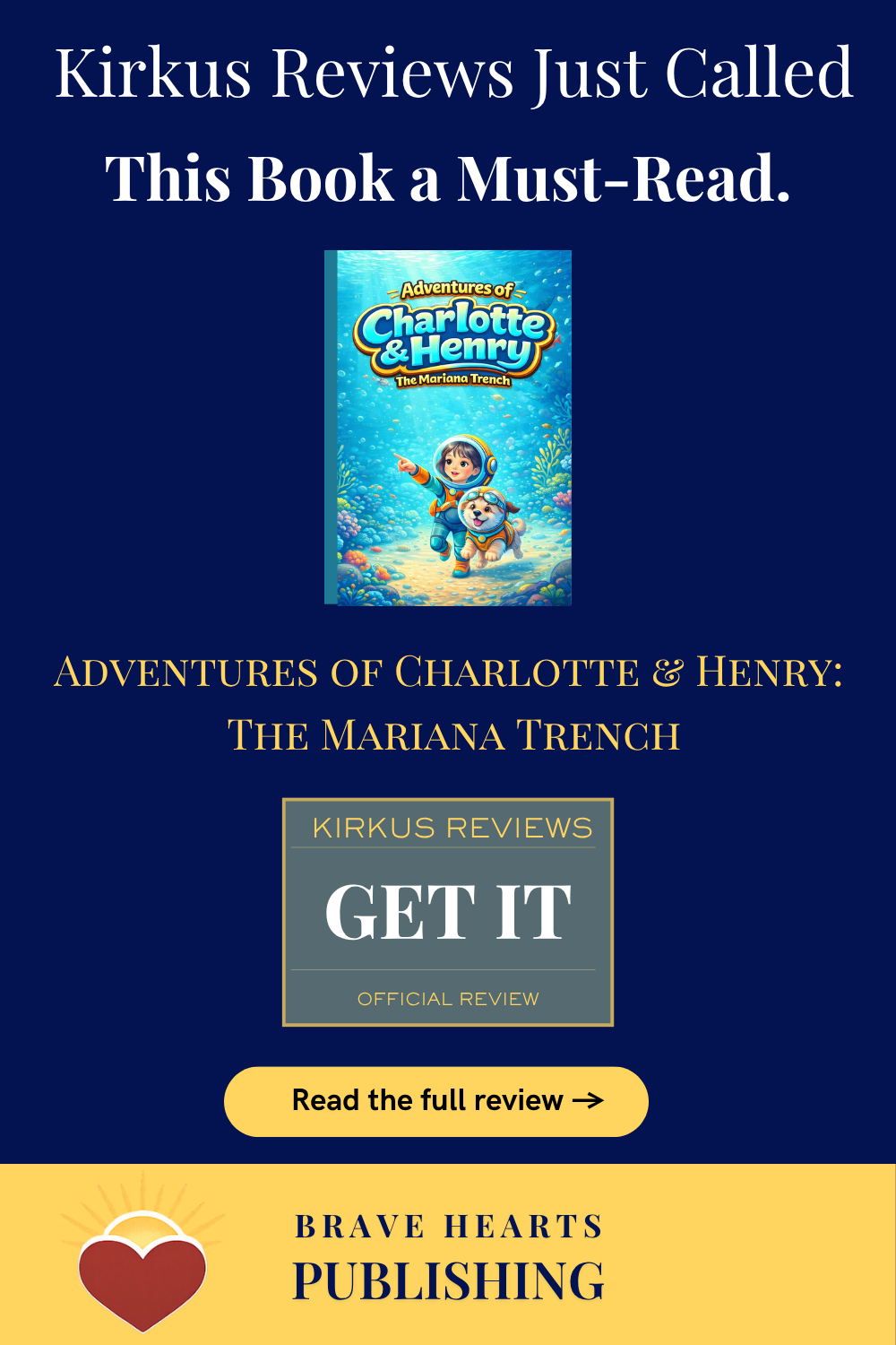 Adventures of Charlotte &amp; Henry Just Got a Kirkus Review. Here's What They Said.