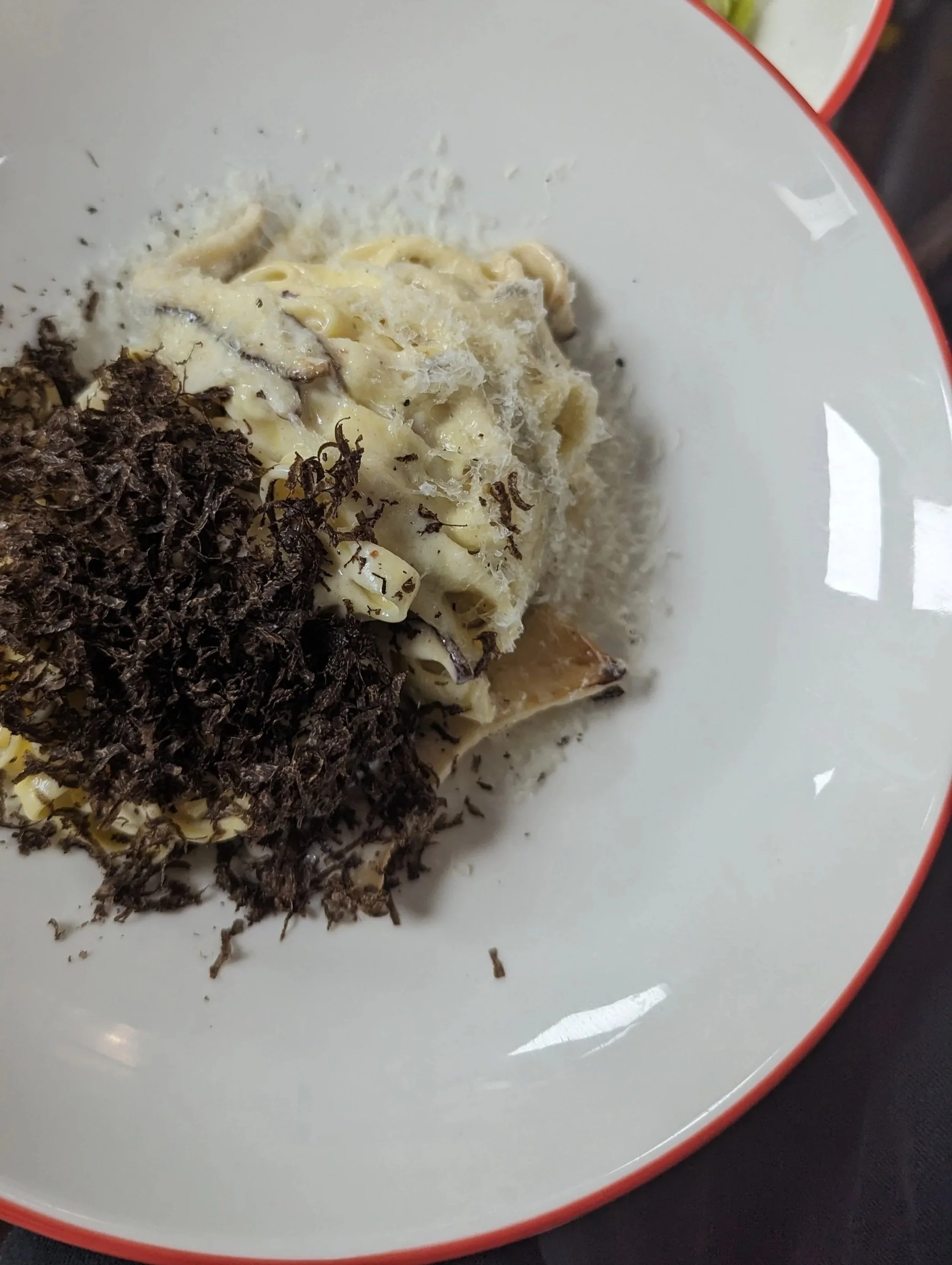 Fettucine with Black Perigord Truffle and Fresh Parmigiano Reggiano