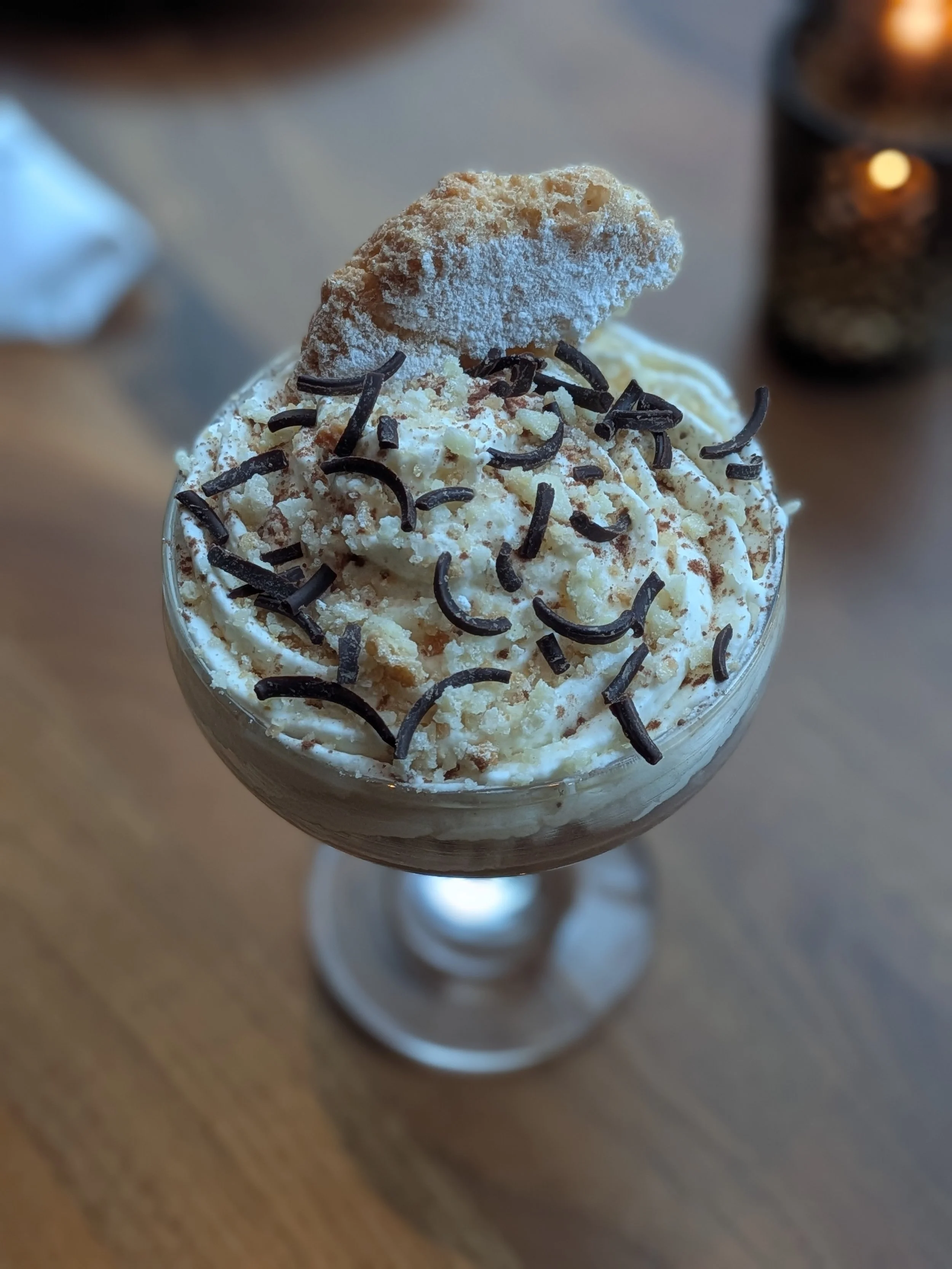 Chocolate Hazelnut Budino