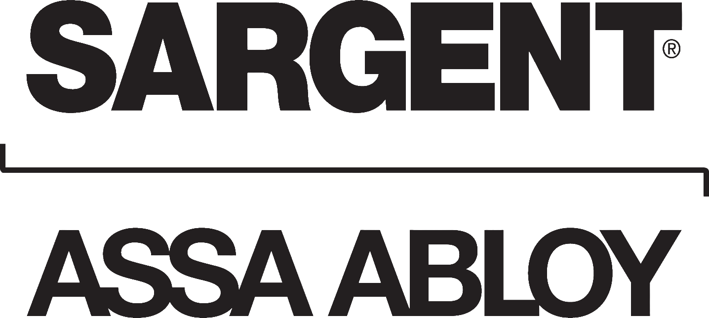 Logo with the words "SARGENT" above a horizontal line and "ASSA ABLOY" below the line