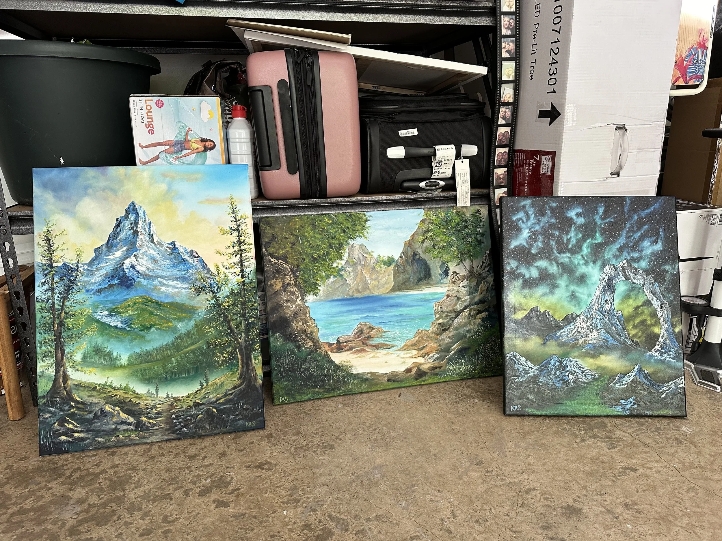 2024 - "Wherever I May Roam", "Untitled" & "Frontier's Edge"