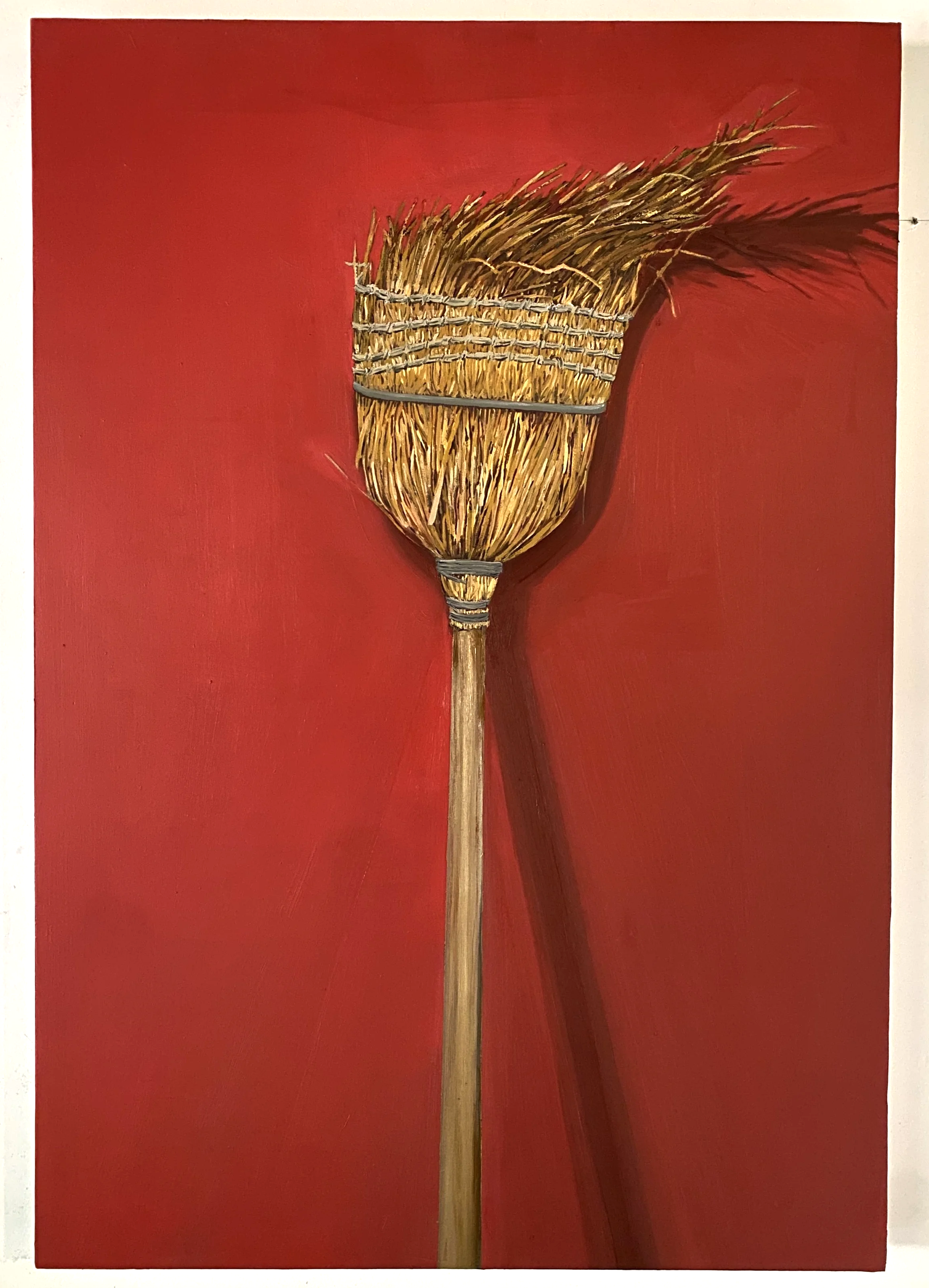 Portrait of a Strawman, 2025
Oil on Panel
35 x 24 in