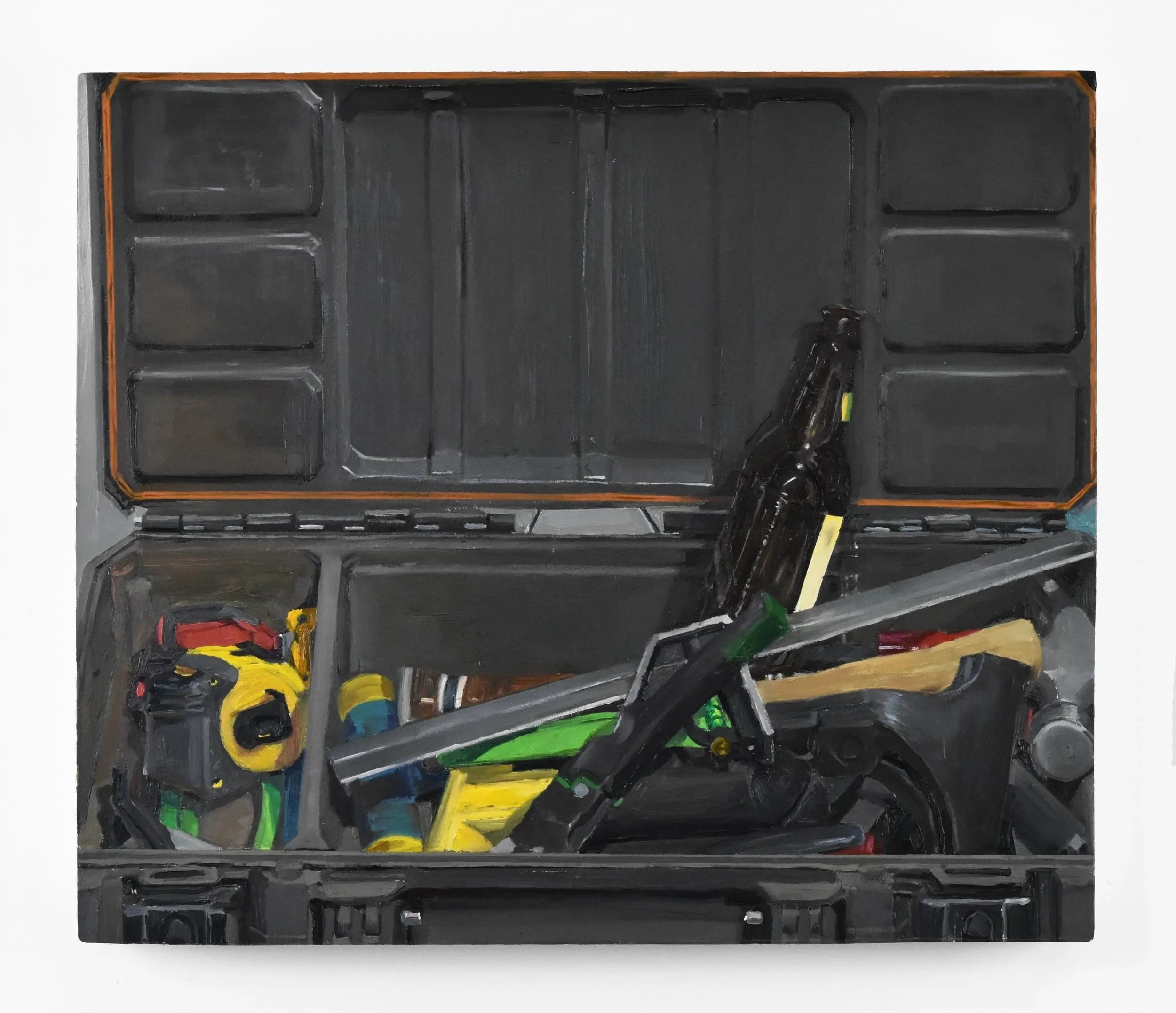 Tools, 2023
Oil on panel
17 x 23 in