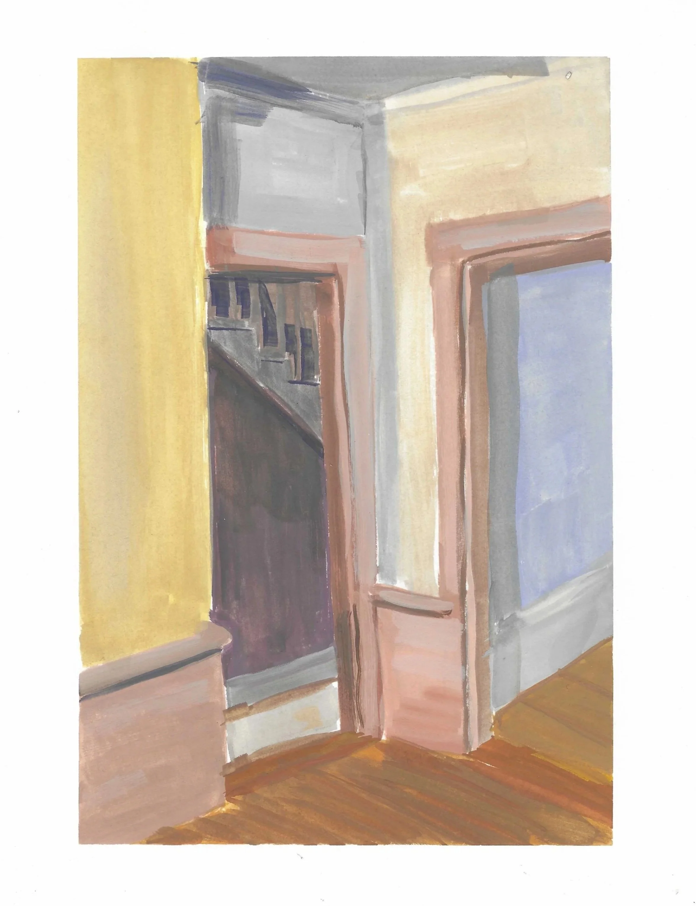 Untitled, 2026
Gouache on paper