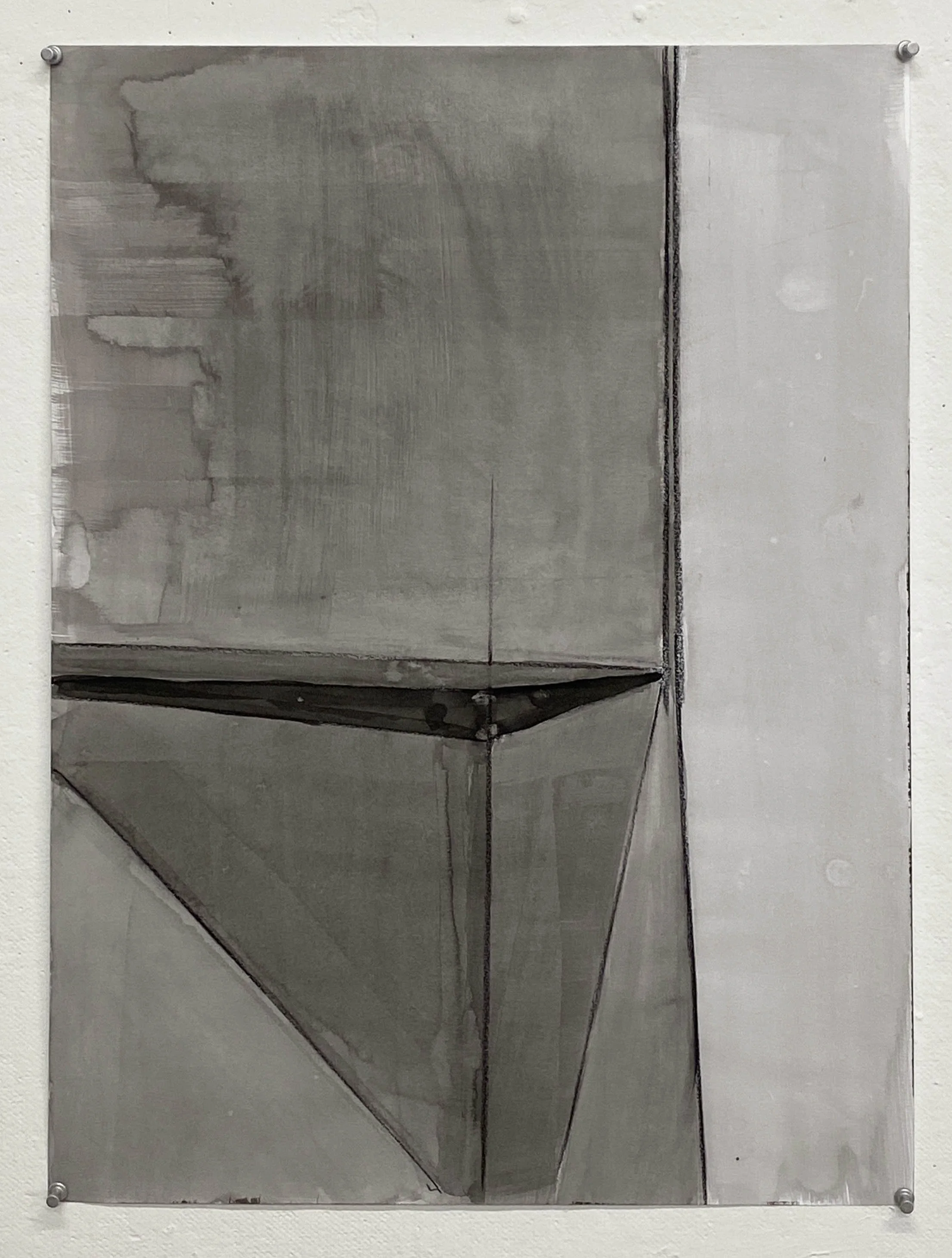 Isolation Drawing (Day 16), 2021
Ink and conte on paper