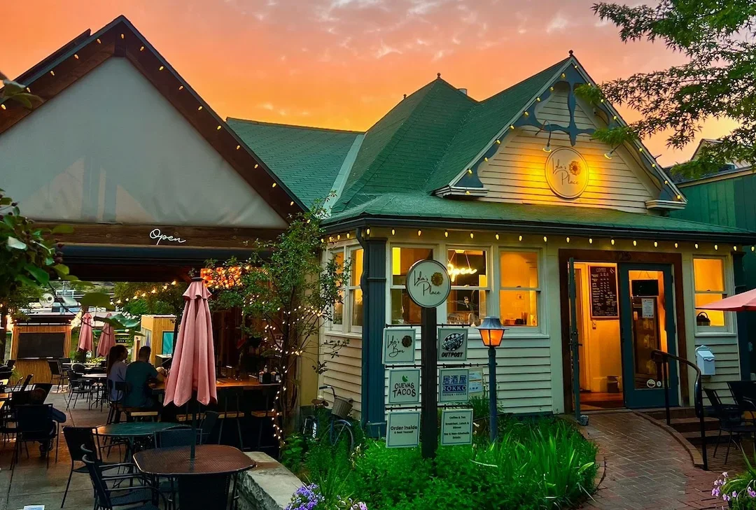 Lola's Place Durango Colorado sunset