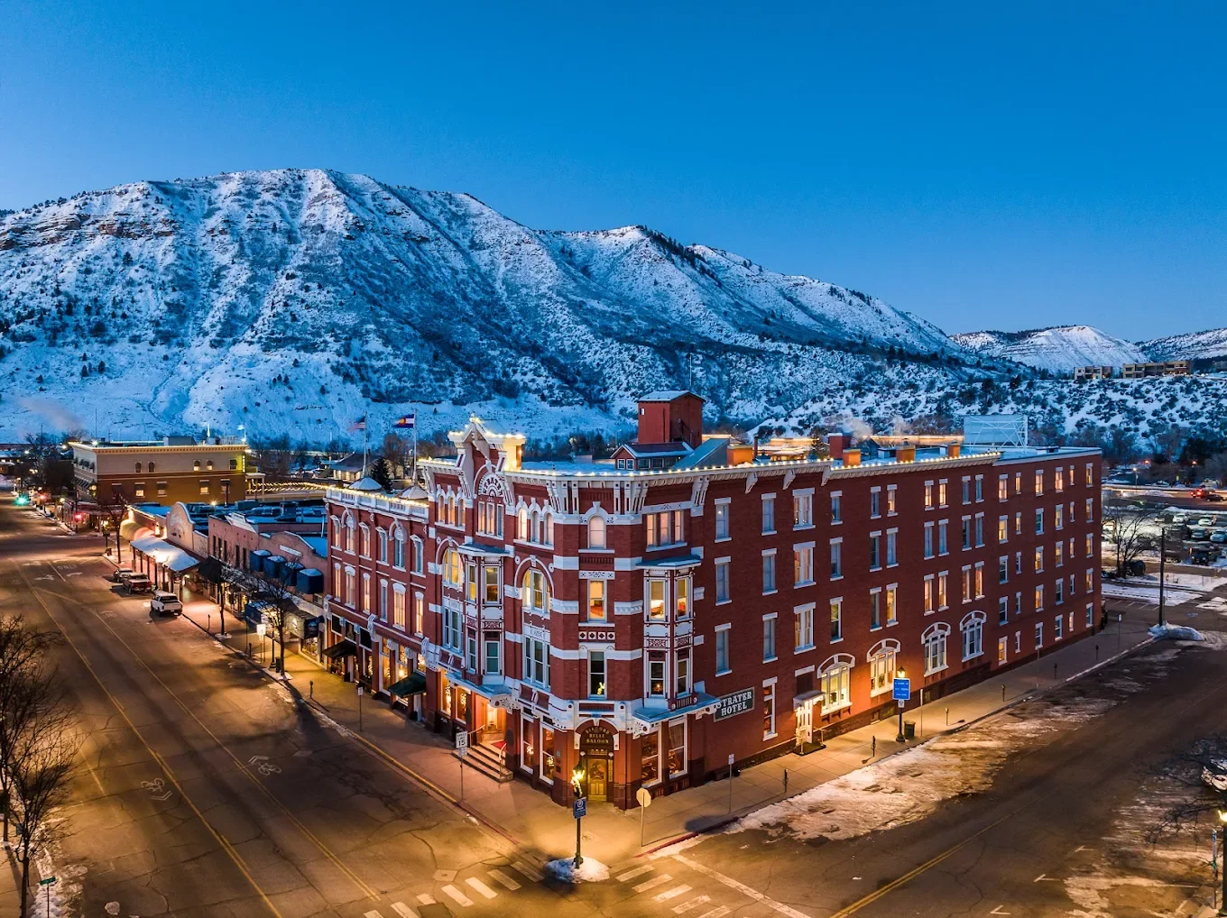 The Strater Hotel in downtown Durango, CO
