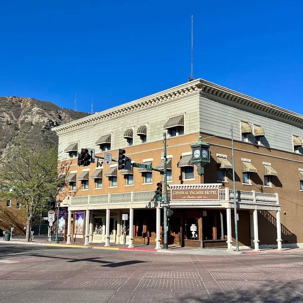 The General Palmer Hotel in downtown Durango, CO