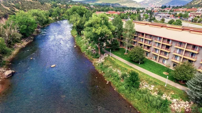 Doubletree Hilton in downtown Durango, CO