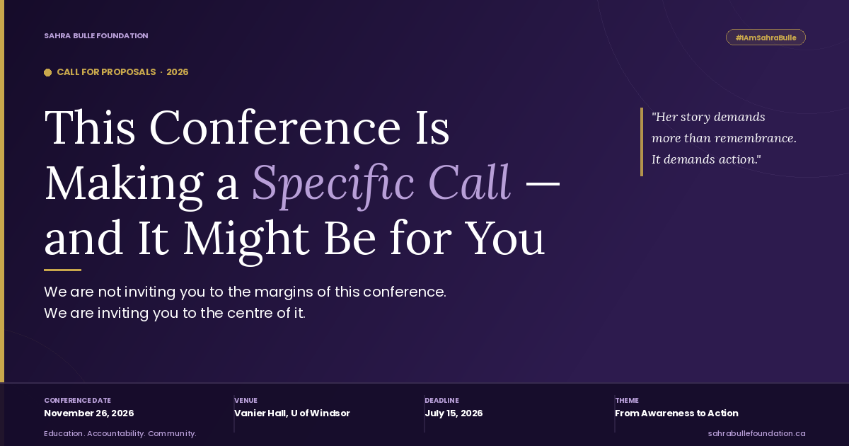 This Conference Is Making a Specific Call — and It Might Be for You