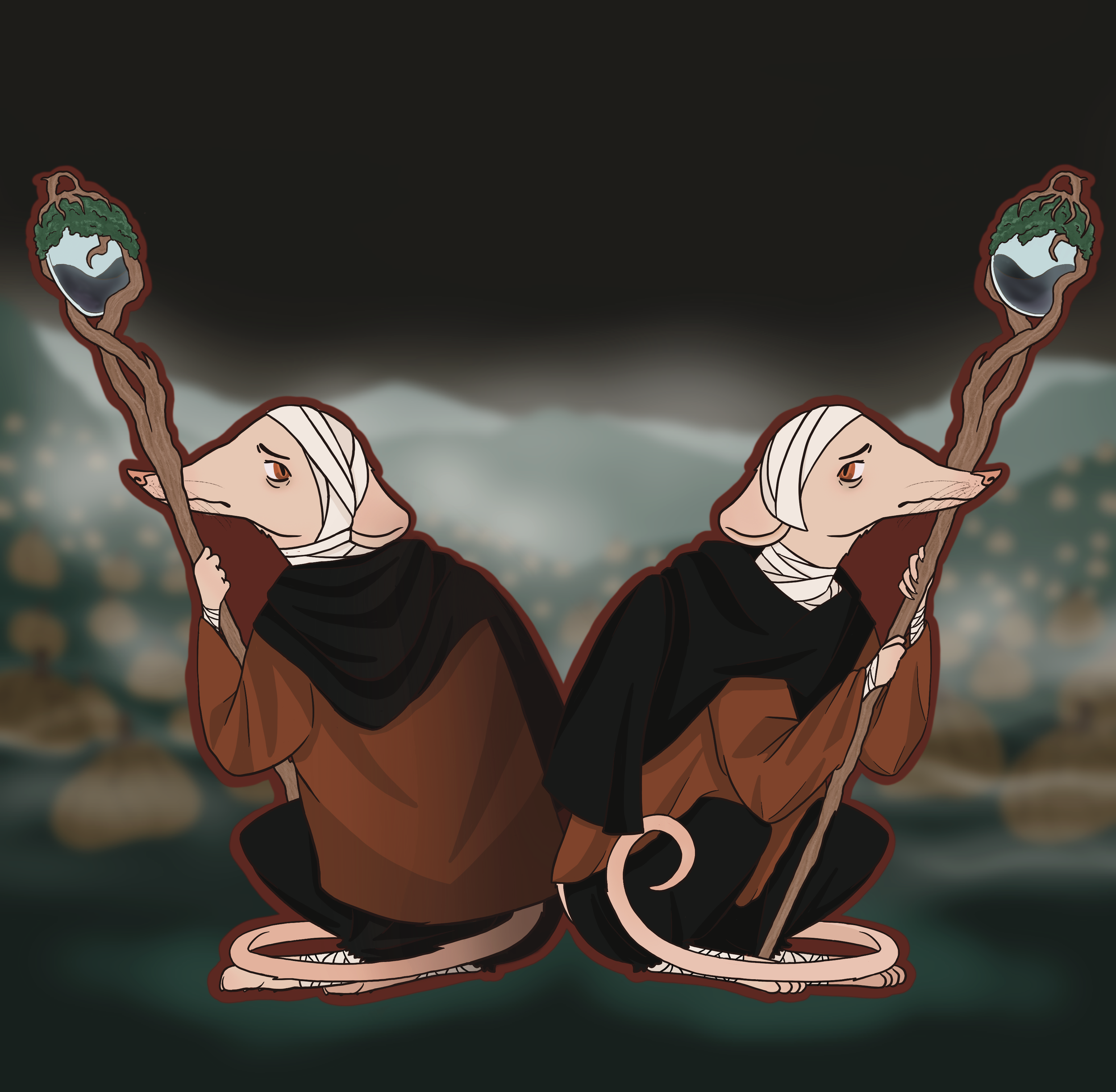 Nicodemus, or Nico for short, is my partner's character in the Dungeons and Dragons campaign we play in.