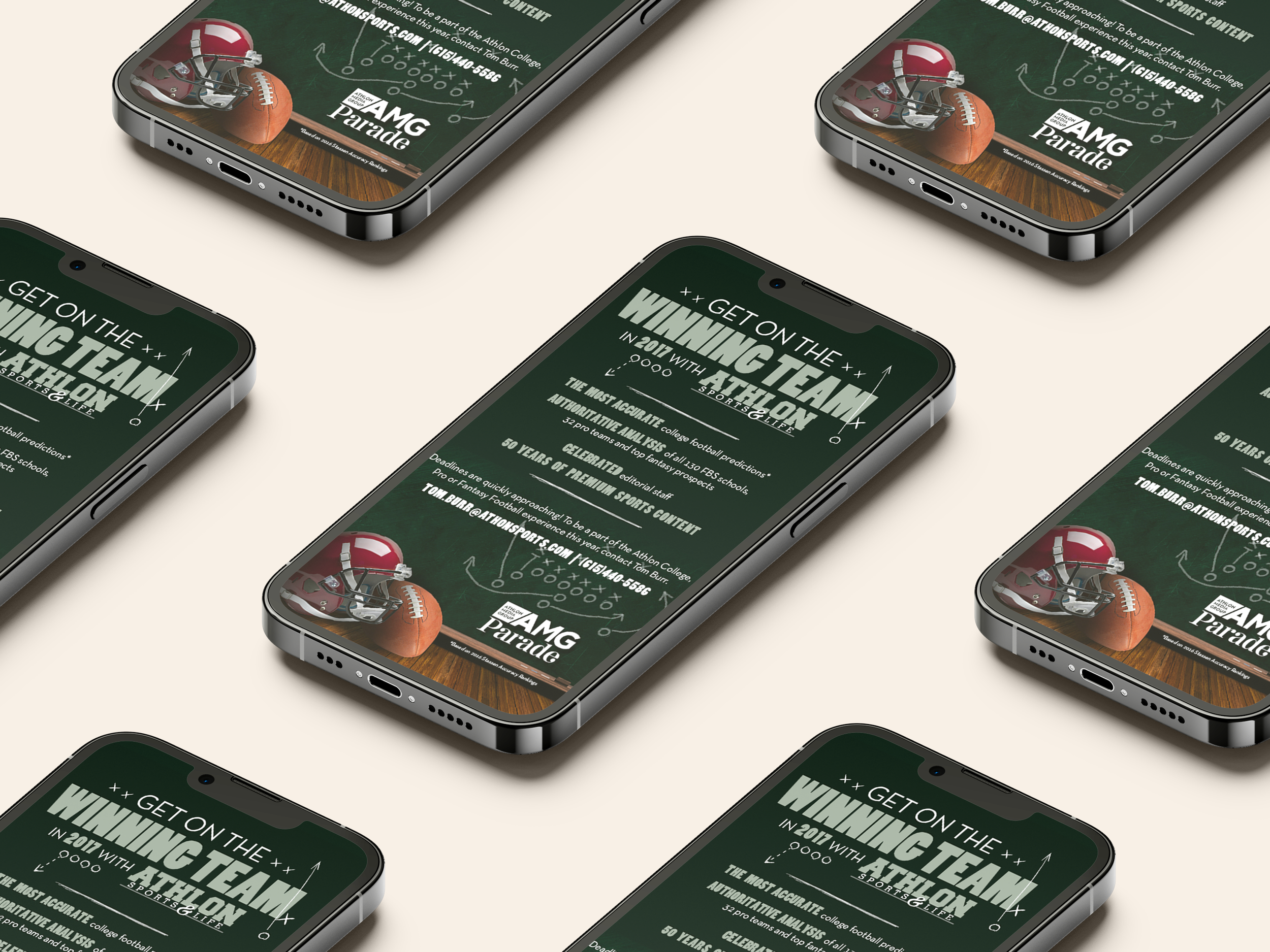 Athlon Sports Email Blasts