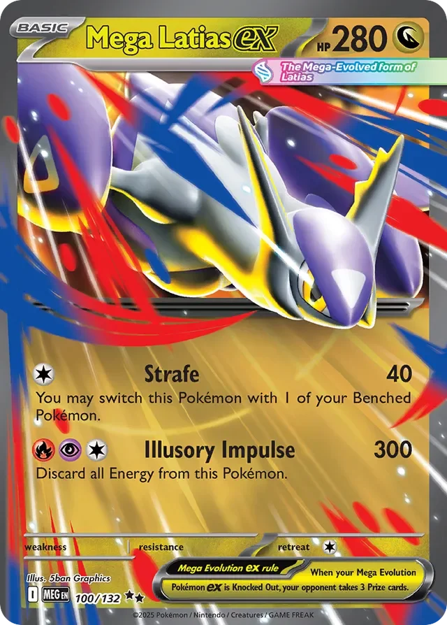 Mega Latias ex 100/132 NM