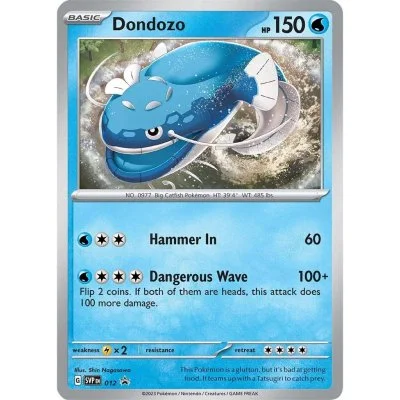 Dondozo SVP012 Black Star Promo