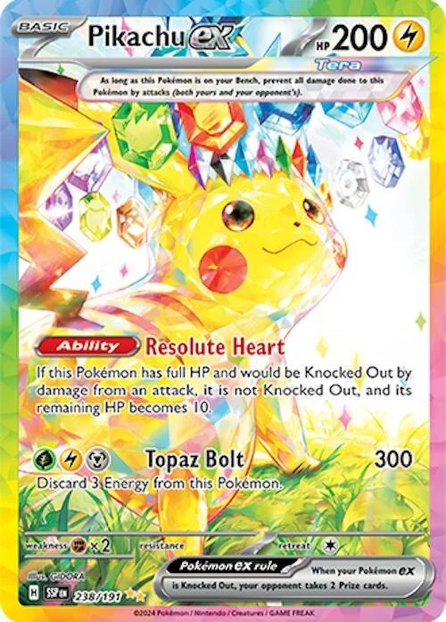 Pikachu ex 238/191 SIR NM