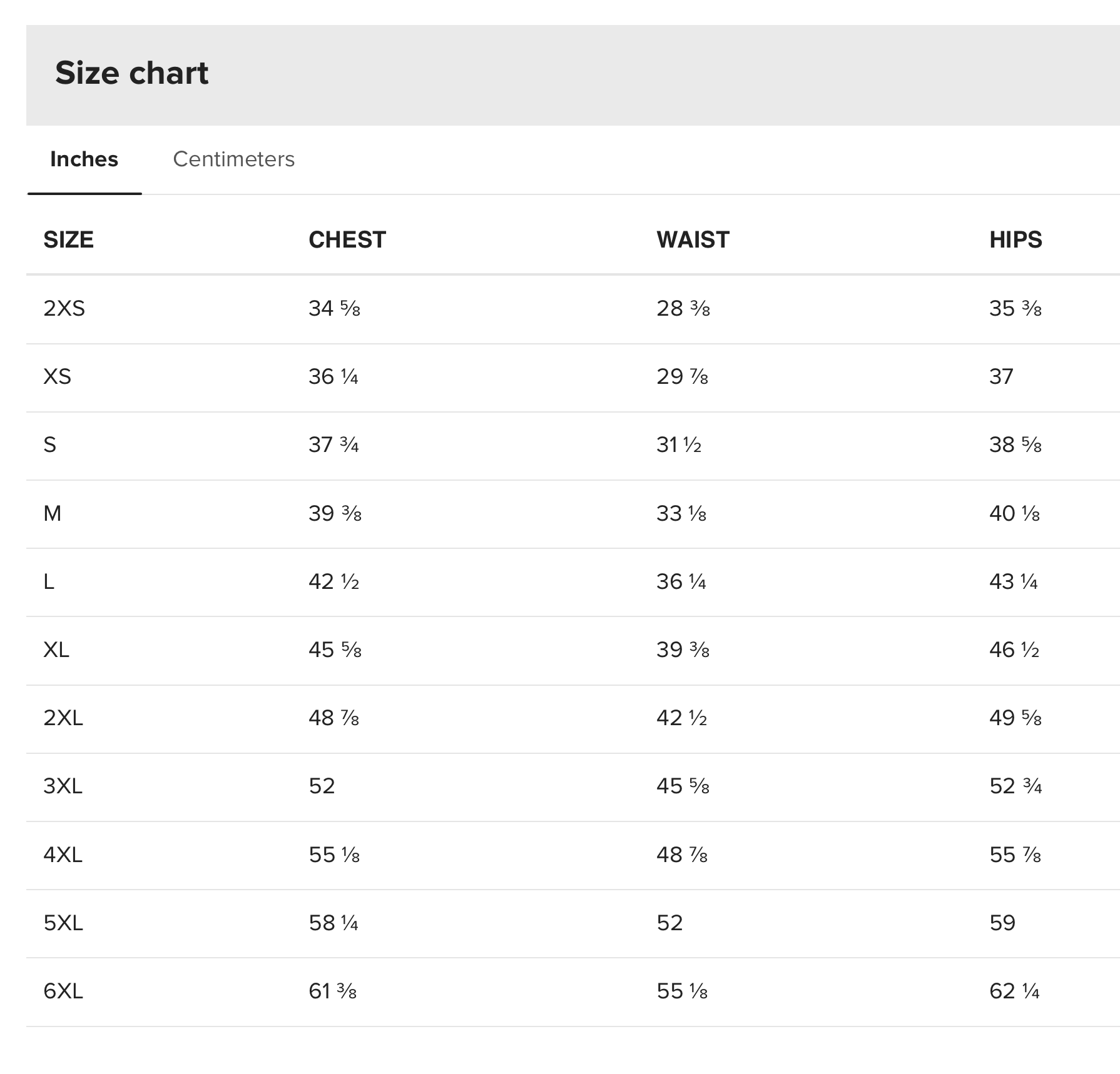 Unisex Sports Jersey Tshirt Size.png