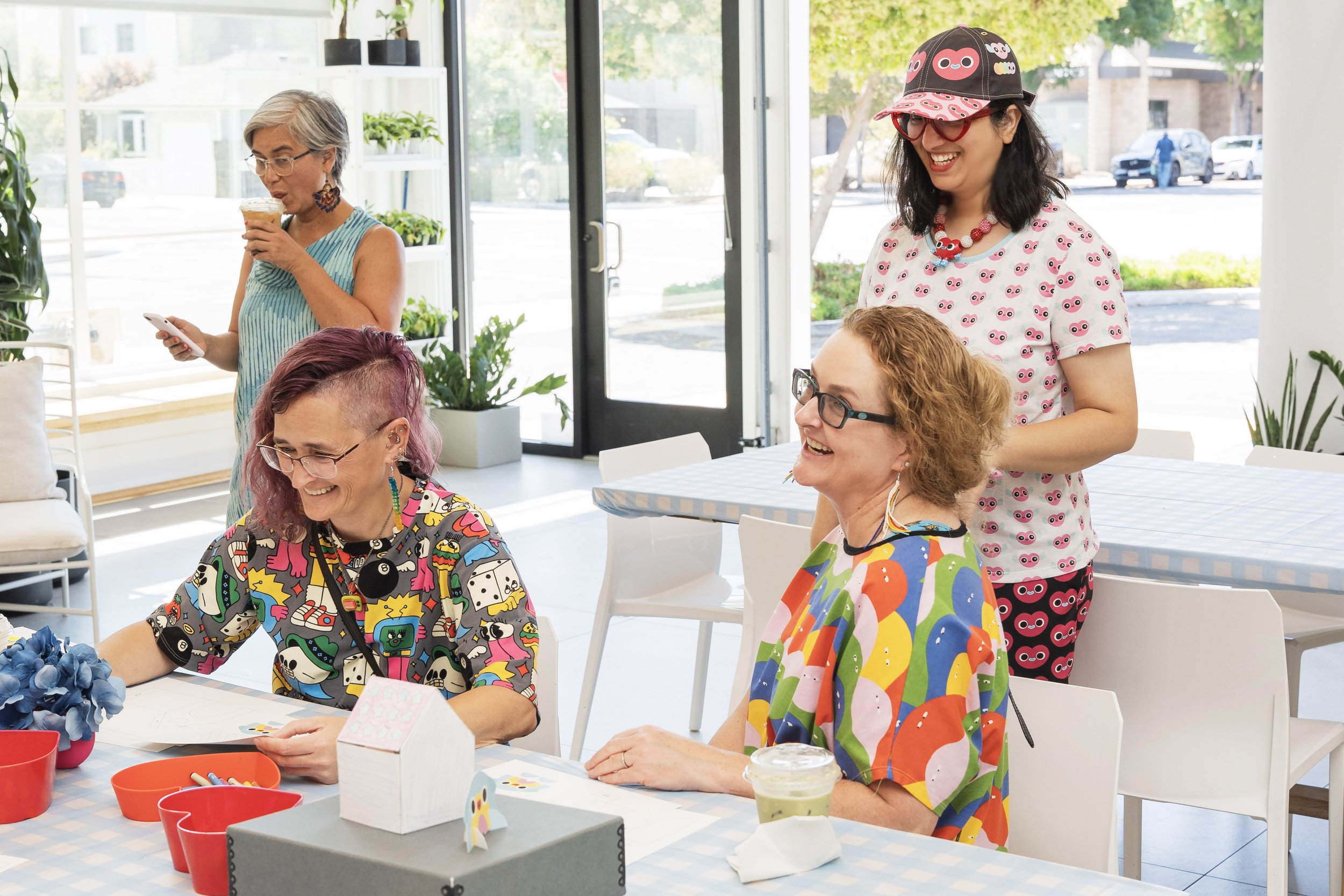 Oki Pie Art Show 2025 Group Laughter.jpg