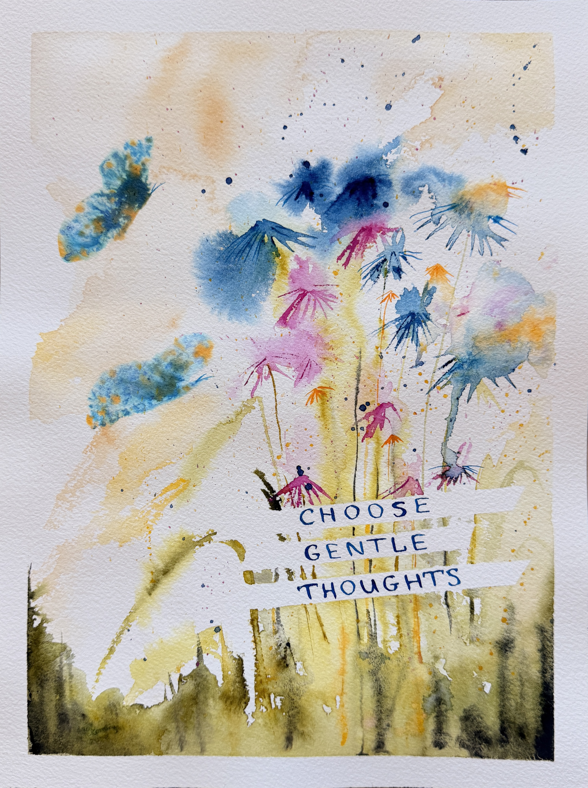 Wild Flowers (9x12 in)
