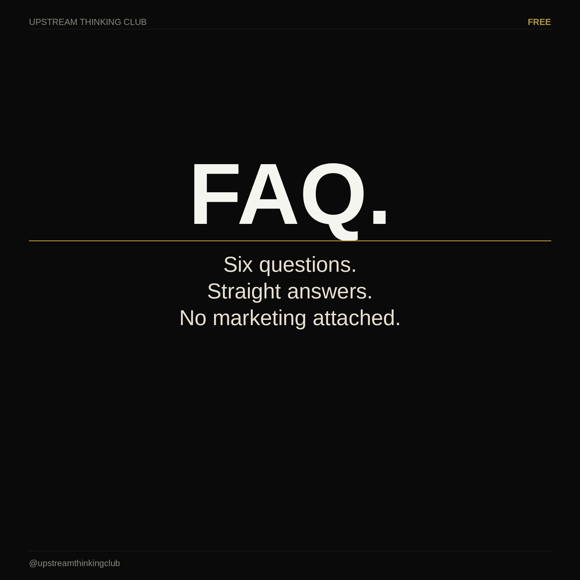 FAQs