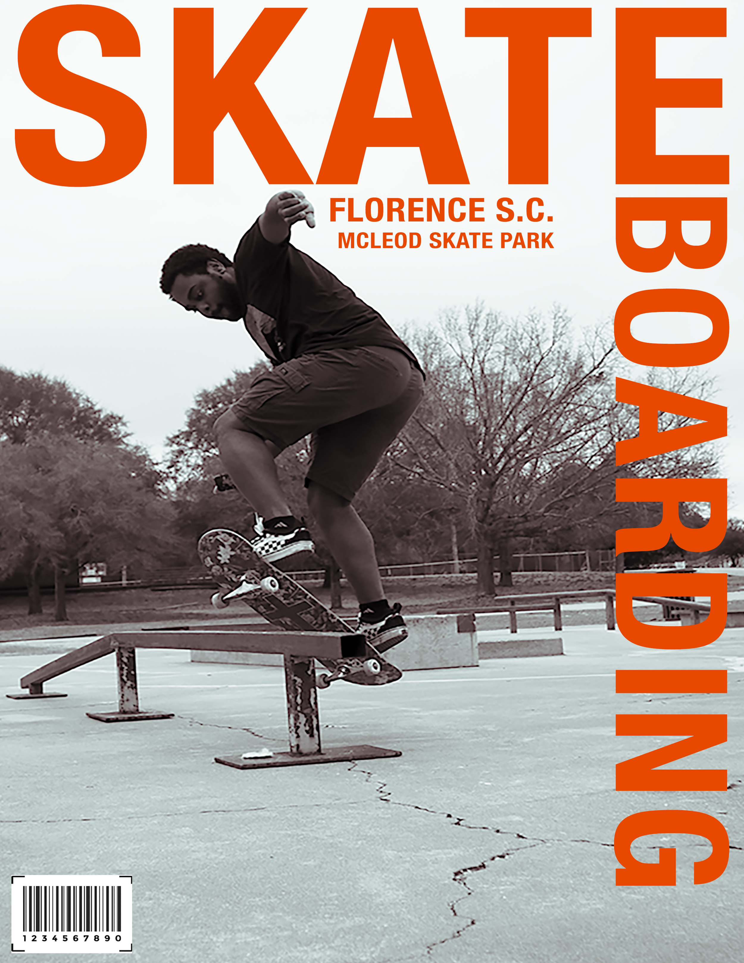 Skateboard Magazine Cover